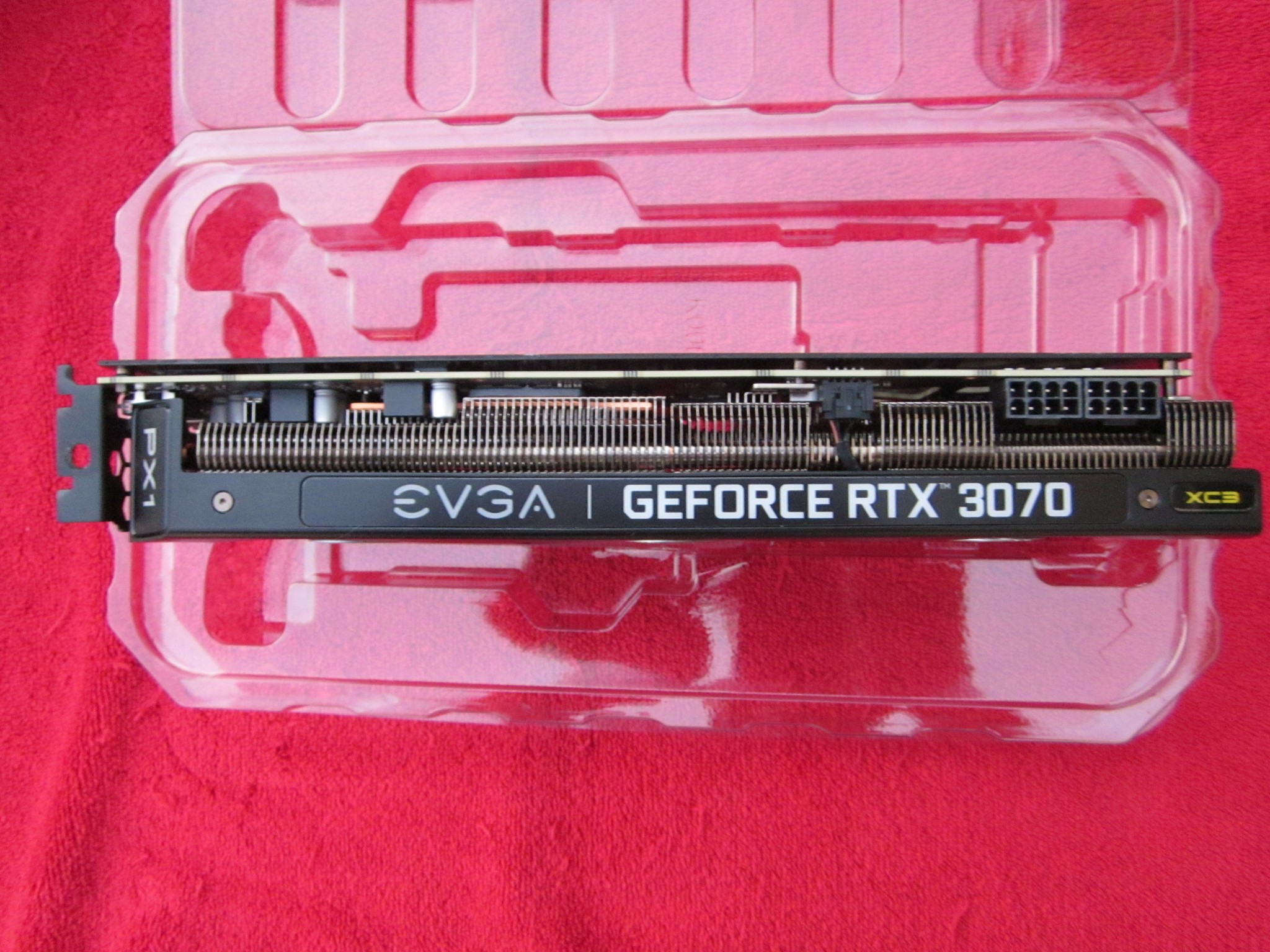 EVGA GeForce RTX 3070 XC3 ULTRA GAMING, 08G-P5-3755-RL, 8GB GDDR6, ARGB LED, Metal Backplate
