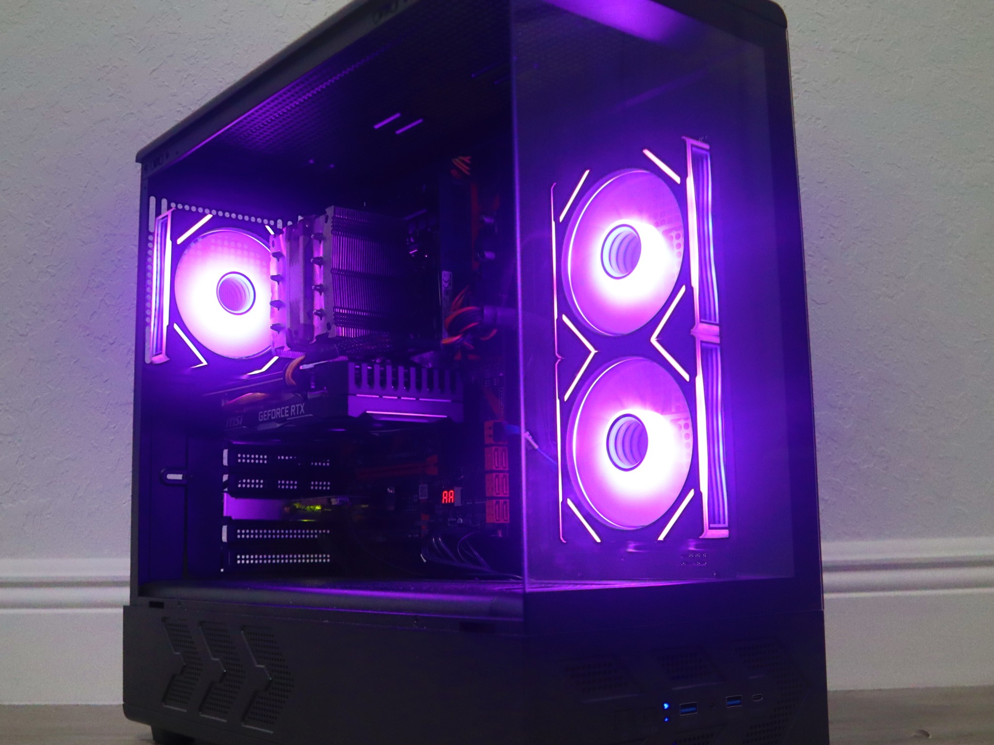 Gaming PC - RTX 2060, E5-1650 V4, 32GB DDR4, WIFI, BLUETOOTH, ARGB