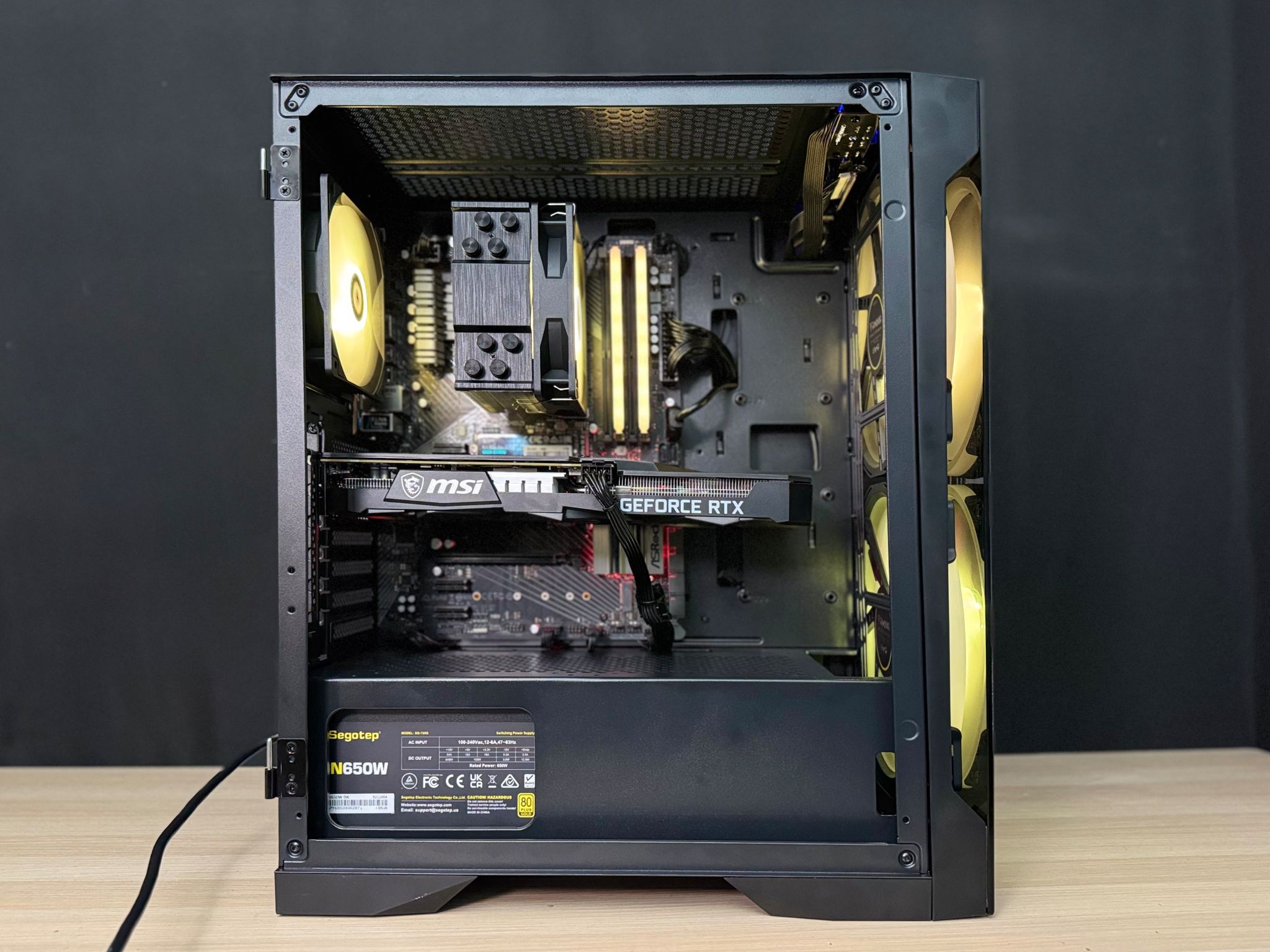 🔴Talon |RTX 3060 Ti, Ryzen 5 5500, 32GB DDR4 RAM, 1TB SSD, Gaming PC
