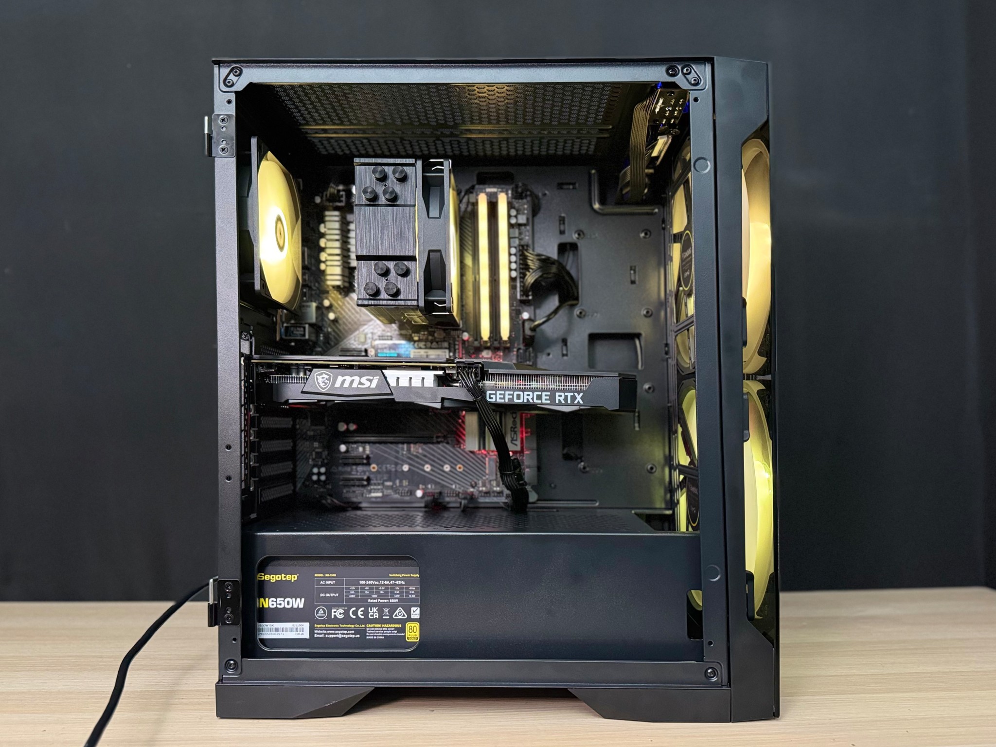 🔴Talon |RTX 3060 Ti, Ryzen 5 5500, 32GB DDR4 RAM, 1TB SSD, Gaming PC