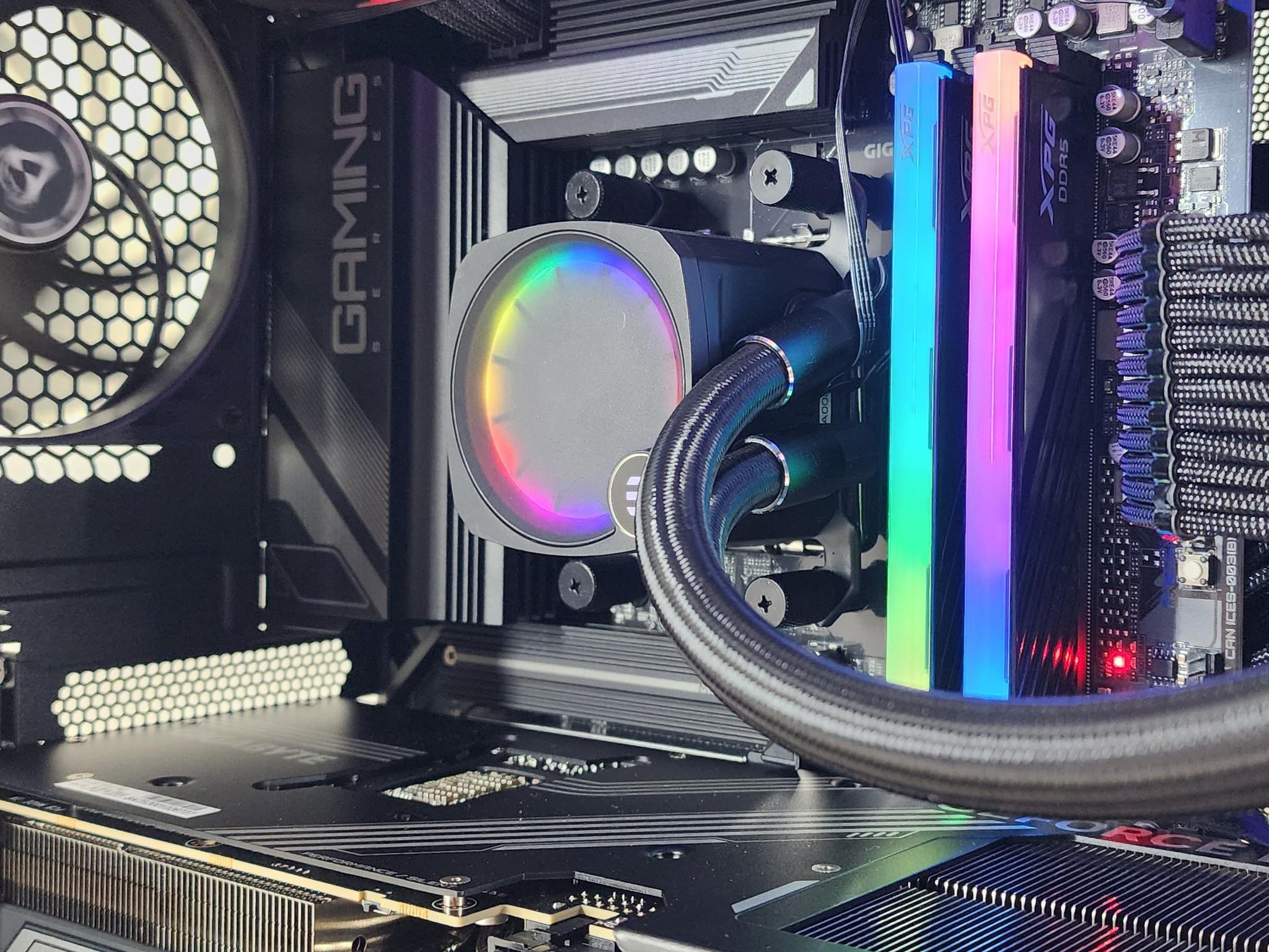 Gaming PC Ryzen 7 9850X3D 32GB RAM 1TB SSD RTX 5070 Ti 16GB Windows 11 Computer