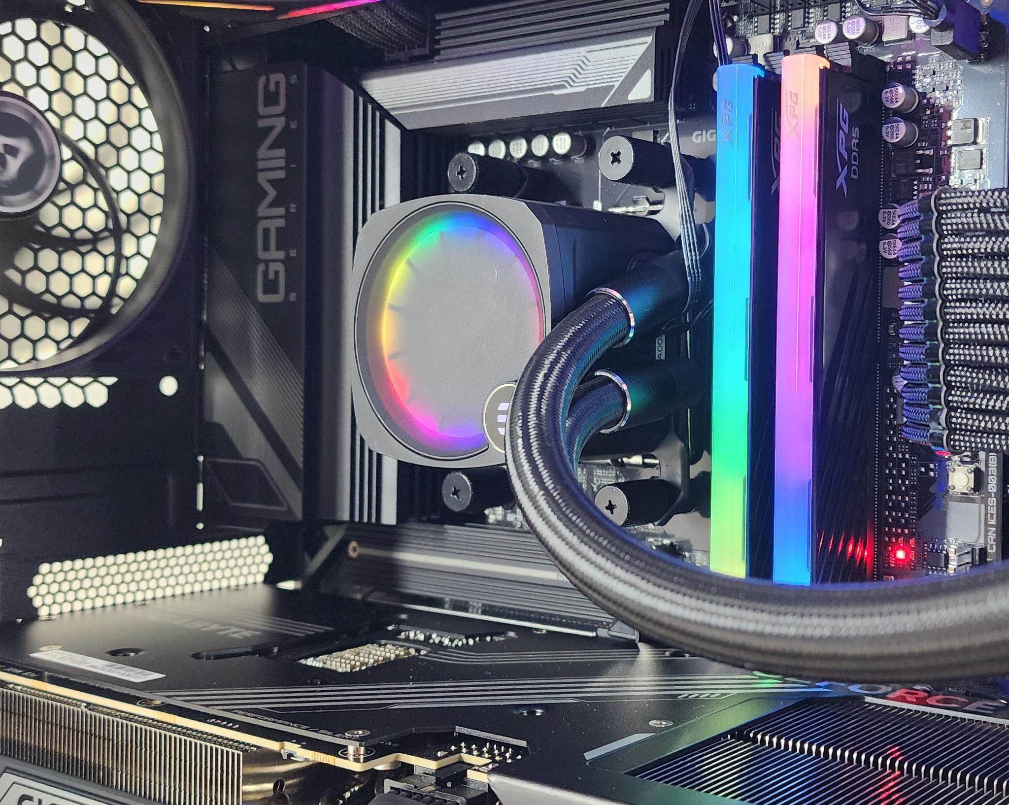 Gaming PC Ryzen 7 9850X3D 32GB RAM 1TB SSD RTX 5070 Ti 16GB Windows 11 Computer