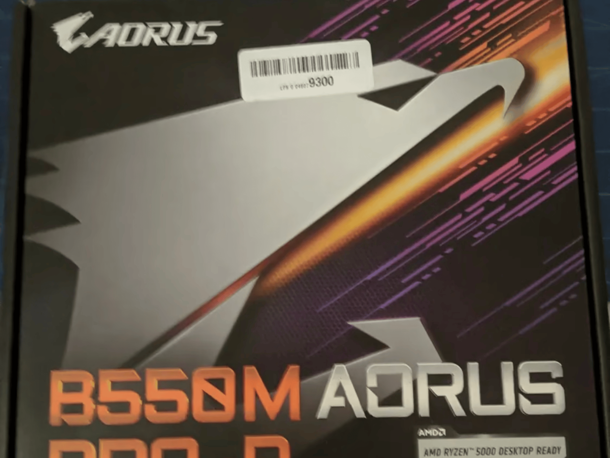 Gigabyte B550M AORUS PRO-P AM4 MOTHERBOARD