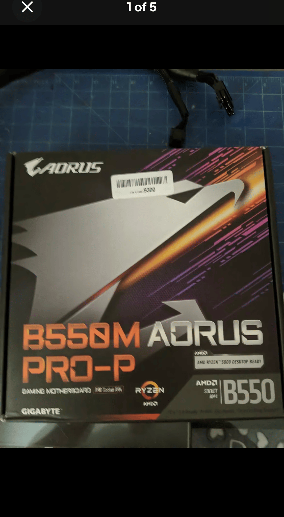 Gigabyte B550M AORUS PRO-P AM4 MOTHERBOARD