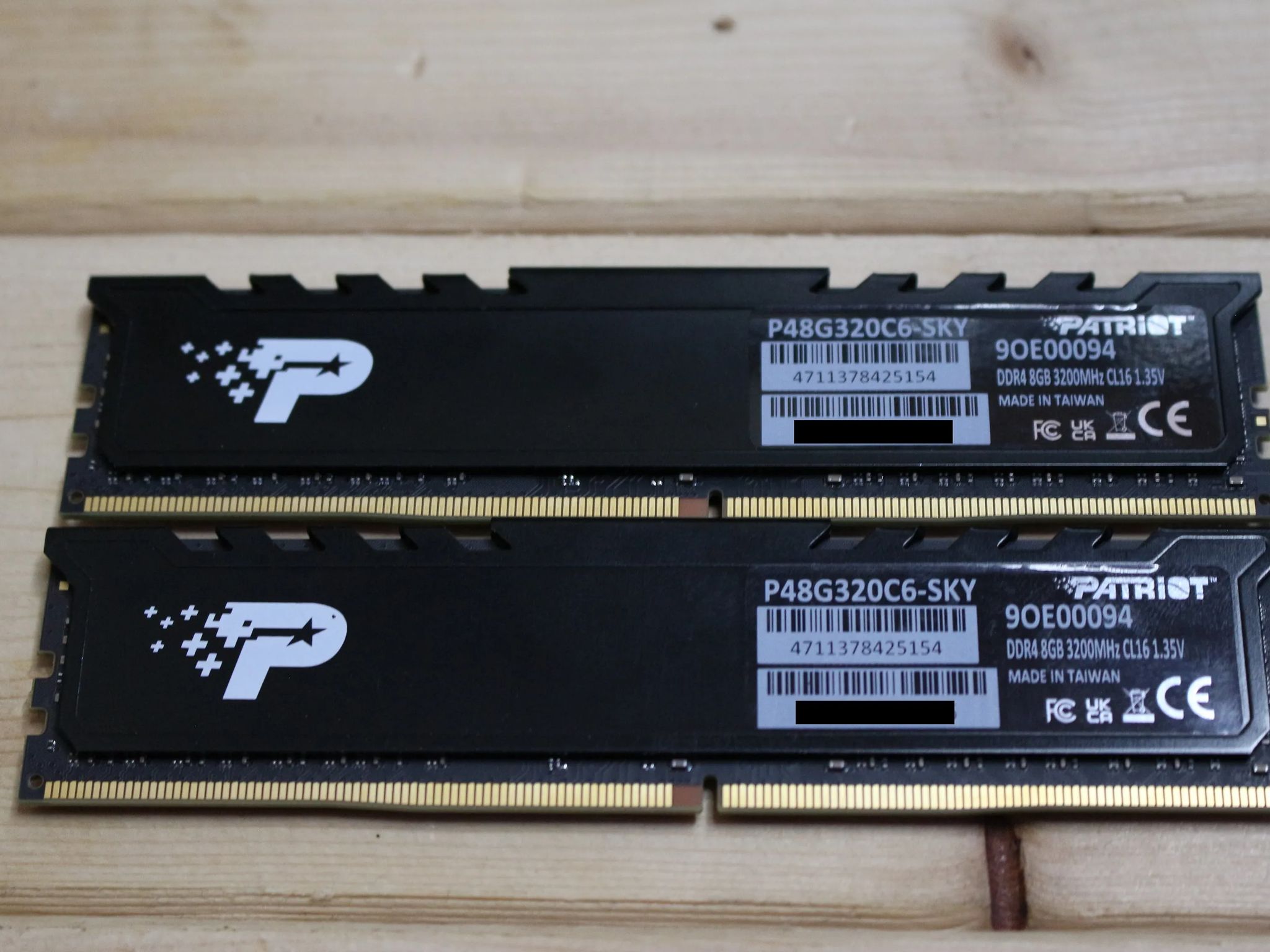 8x2GB Patriot RAM | DDR4 3200MHz