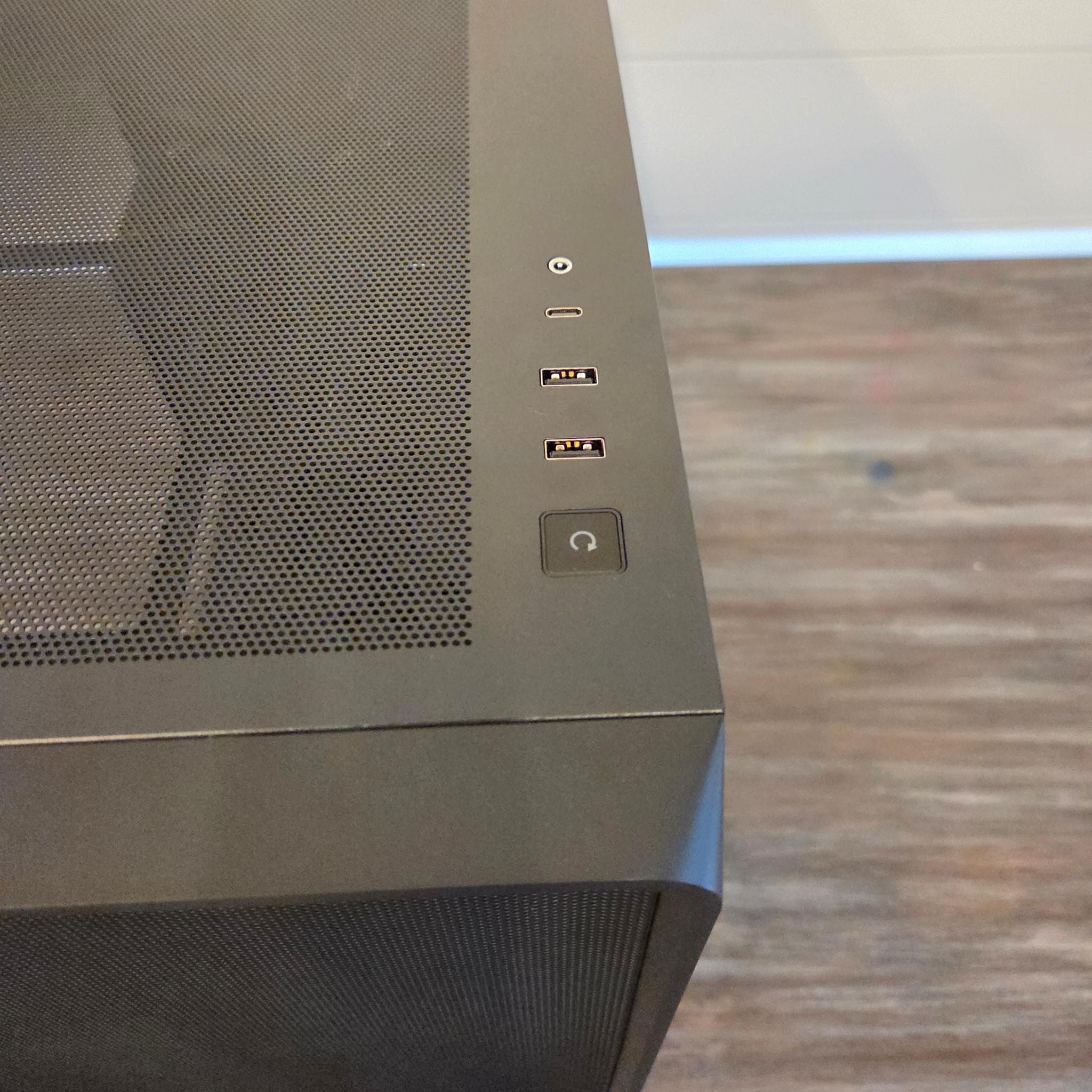 RX 9060 XT | 7600X3D | Sleek All Black/Wood Gaming PC | 1TB SSD | 16GB DDR5