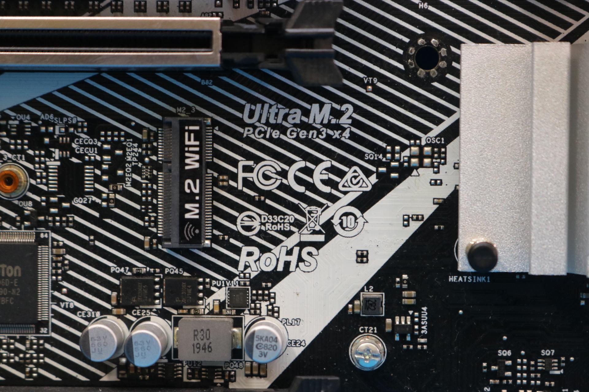 ASRock Z490M Pro4 Intel Socket LGA1200 DDR4 MicroATX Desktop Motherboard No I/O Shield