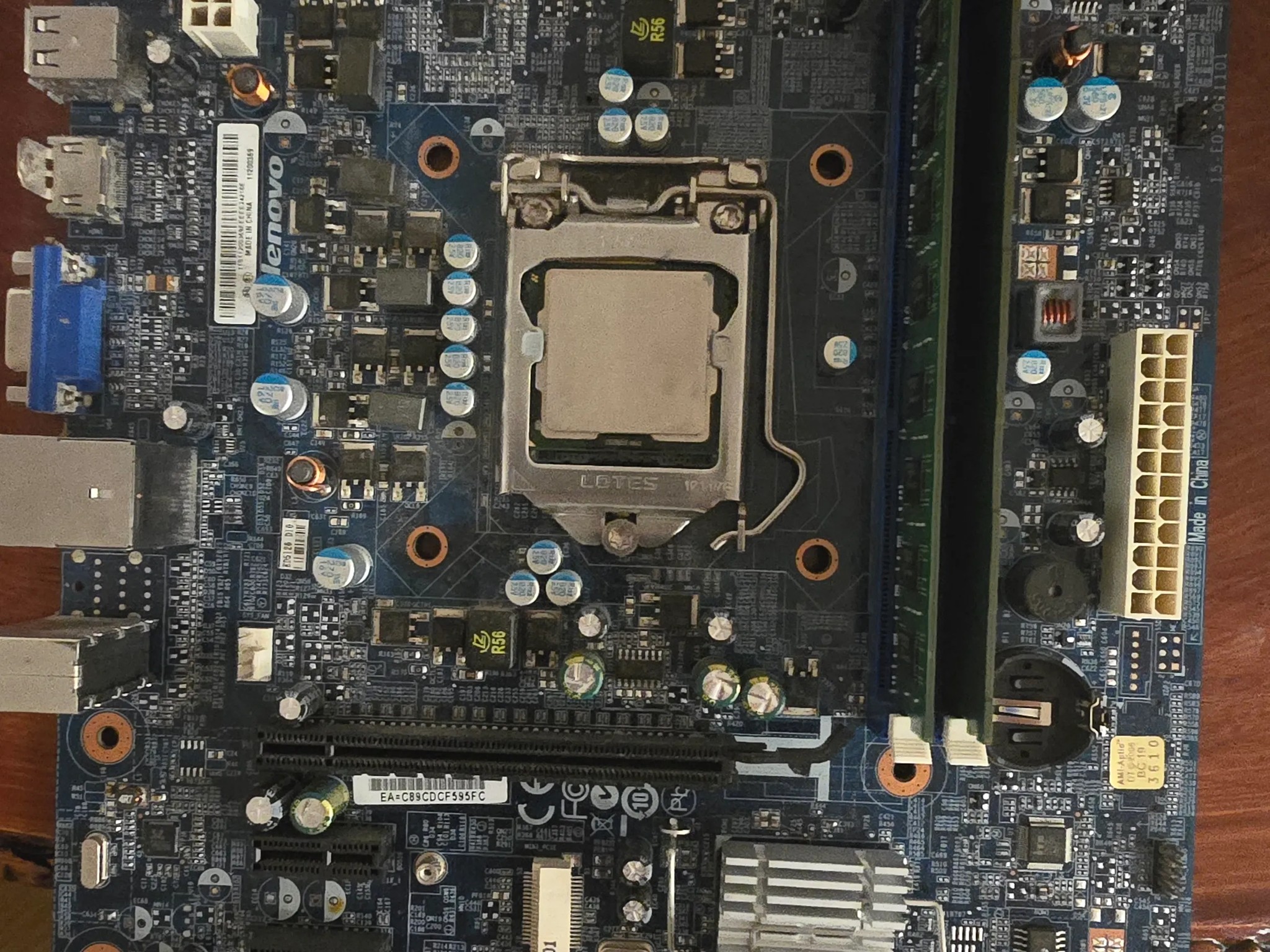 I5 2400 mobo ram combo