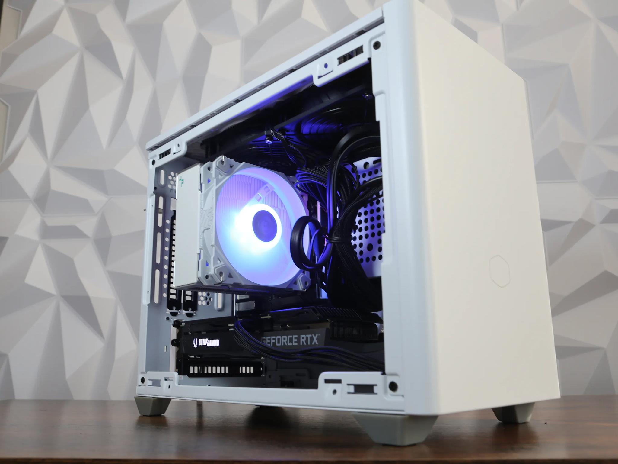 RTX 3060 Ti & 5600X3D ALL-WHITE MINI-ITX GAMING PC!