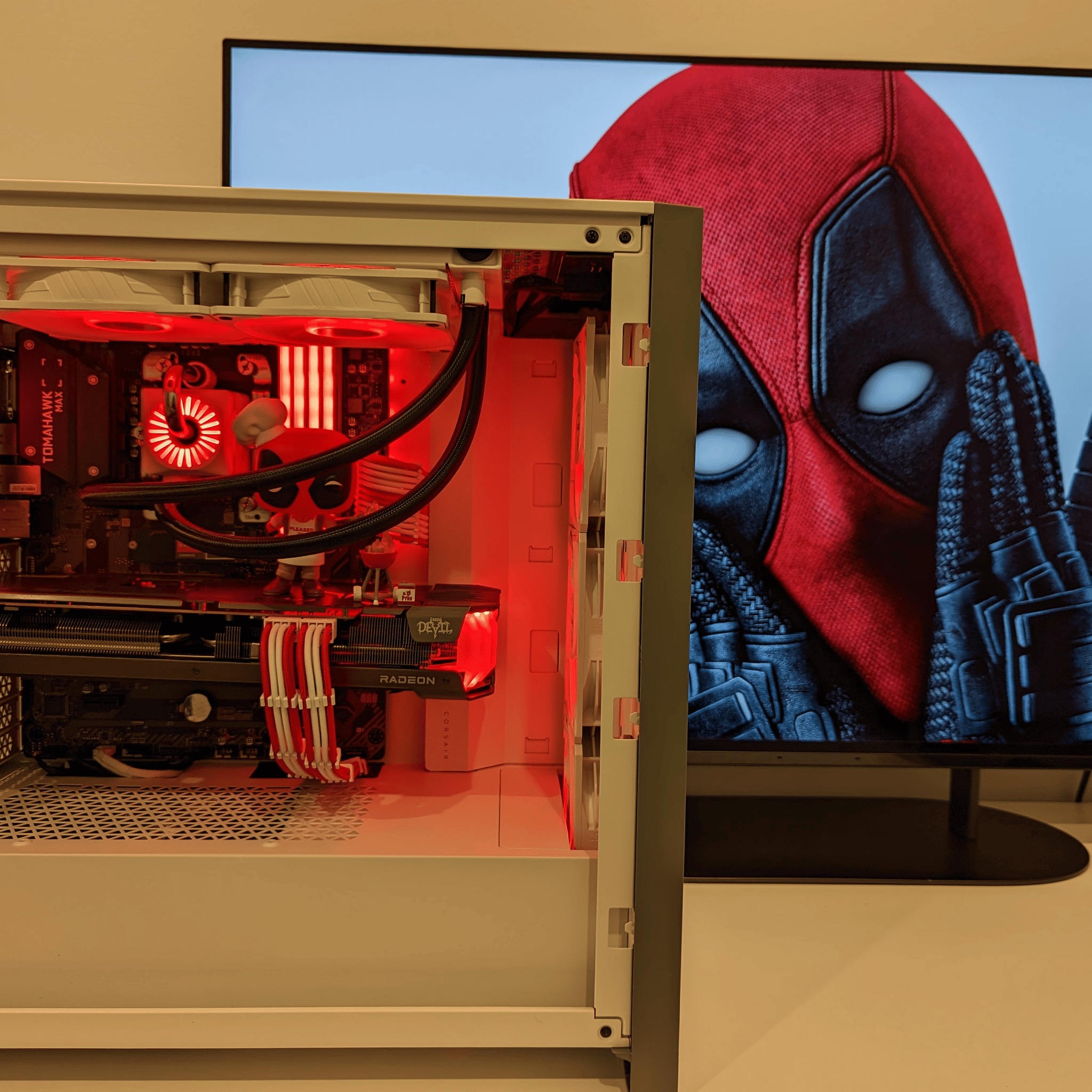  Deadpool Gaming PC - Ryzen 7 5800X , RX 6700 XT 12GB , 1TBSSD, 32GB DDR4