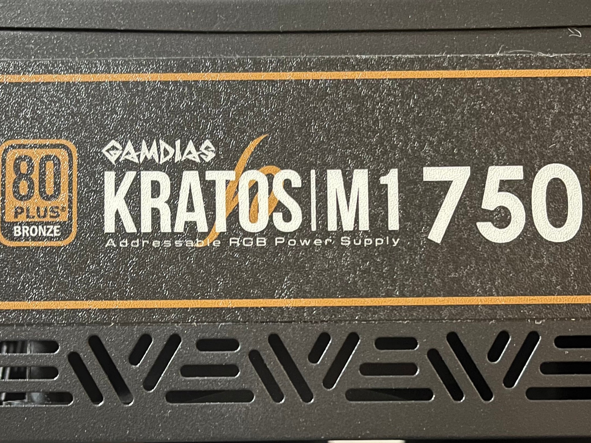 750W 80 PLUS Bronze |  Gamdias KRATOS M1-750B | ARGB Non-Modular PSU