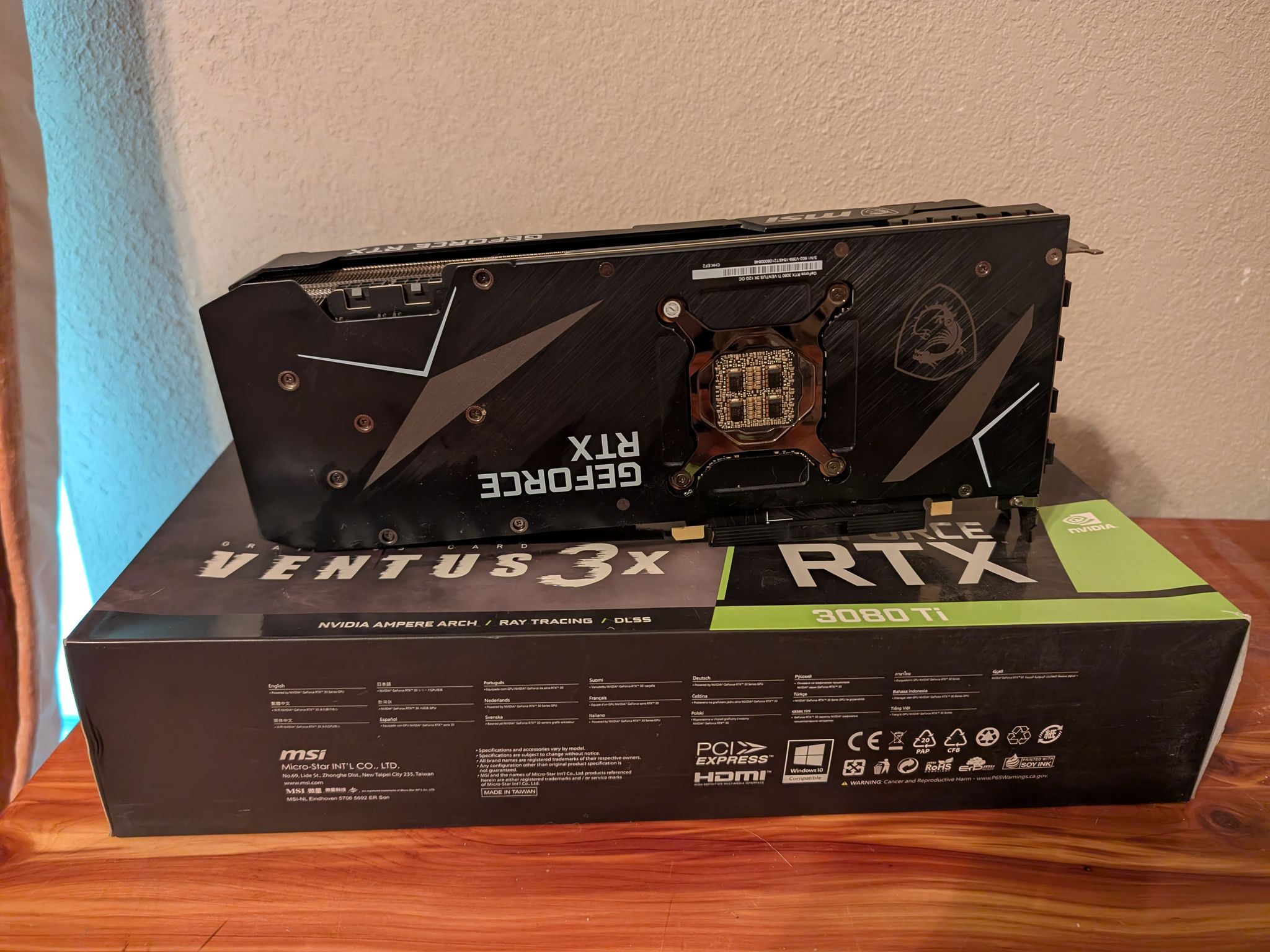 MSI Ventus 3X GeForce RTX 3080 Ti 12GB OC Edition – Clean & Tested