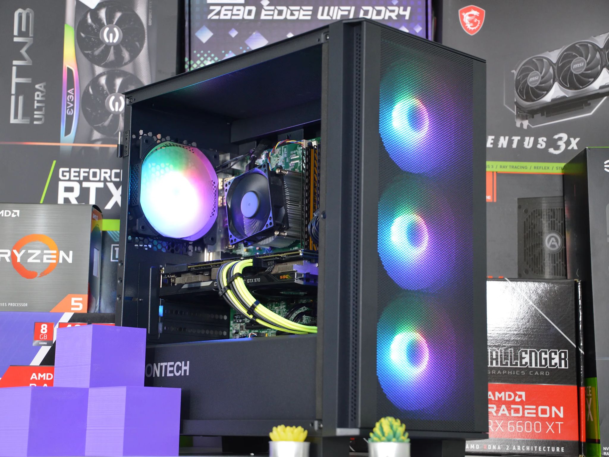 ⚫🟡| GTX 970 4GB | INTEL i7 4770 | 16GB DDR3 RAM | 256GB SATA SSD + 1TB HDD | Midnight Honey |