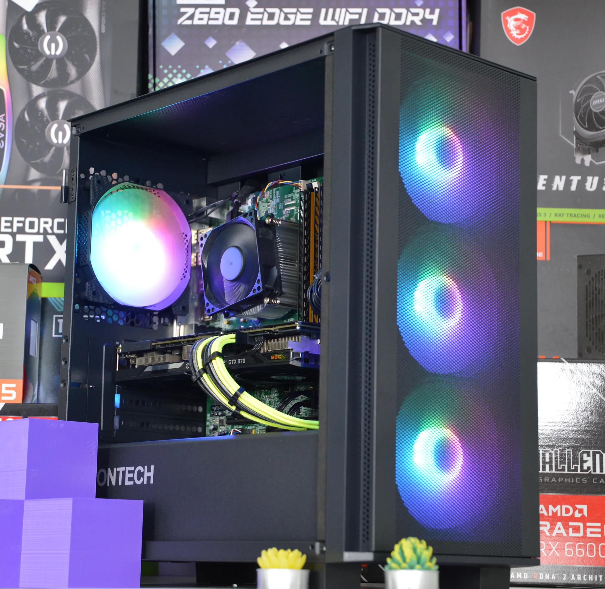 ⚫🟡| GTX 970 4GB | INTEL i7 4770 | 16GB DDR3 RAM | 256GB SATA SSD + 1TB HDD | Midnight Honey |