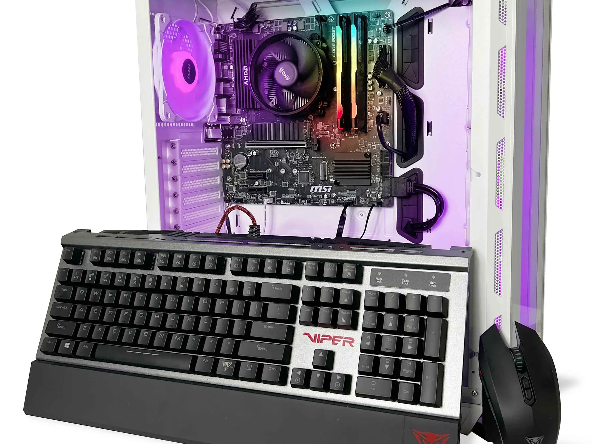 Phoenix Gamer Desktop | AMD Ryzen 5 5600G | 16GB RAM DDR4 3600 | SSD 480 | Win 11 Home | WiFi Ready
