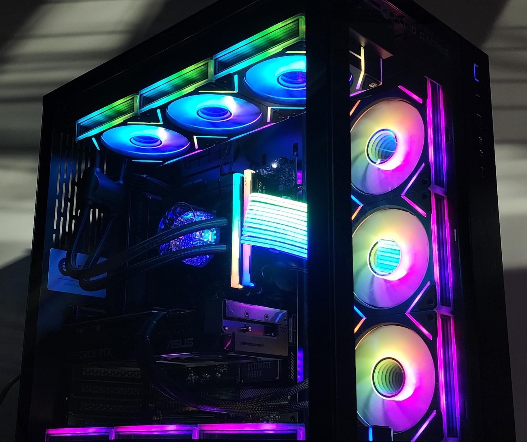 Gaming PC i7-14700KF 32GB RAM 1TB SSD RTX 5070 12GB Windows 11 Computer