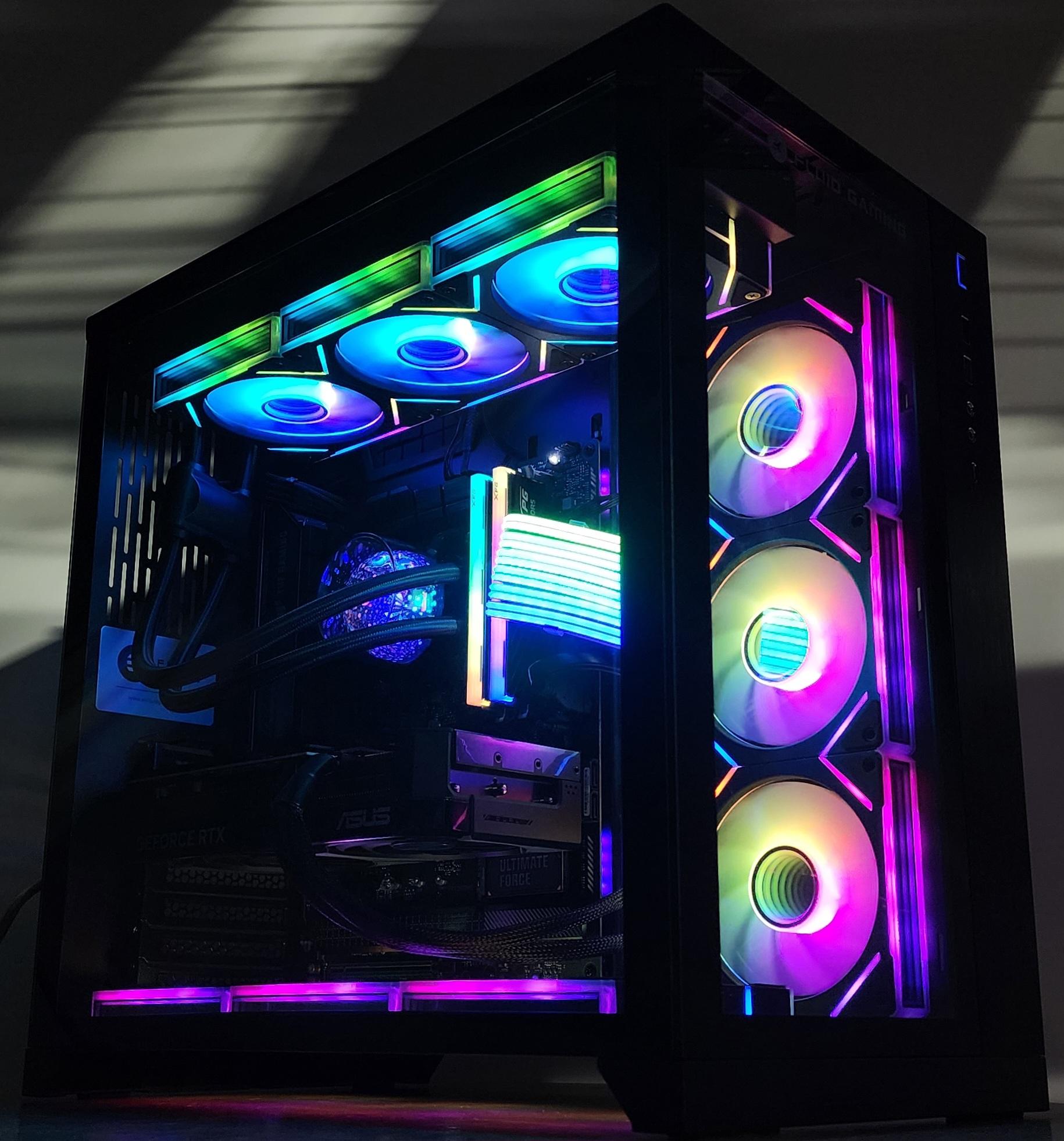 Gaming PC i7-14700KF 32GB RAM 1TB SSD RTX 5070 12GB Windows 11 Computer