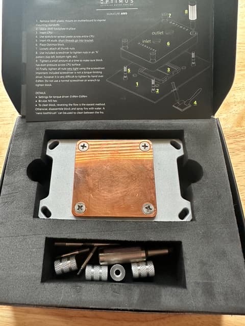 Optimus Foundation CPU Block - AMD