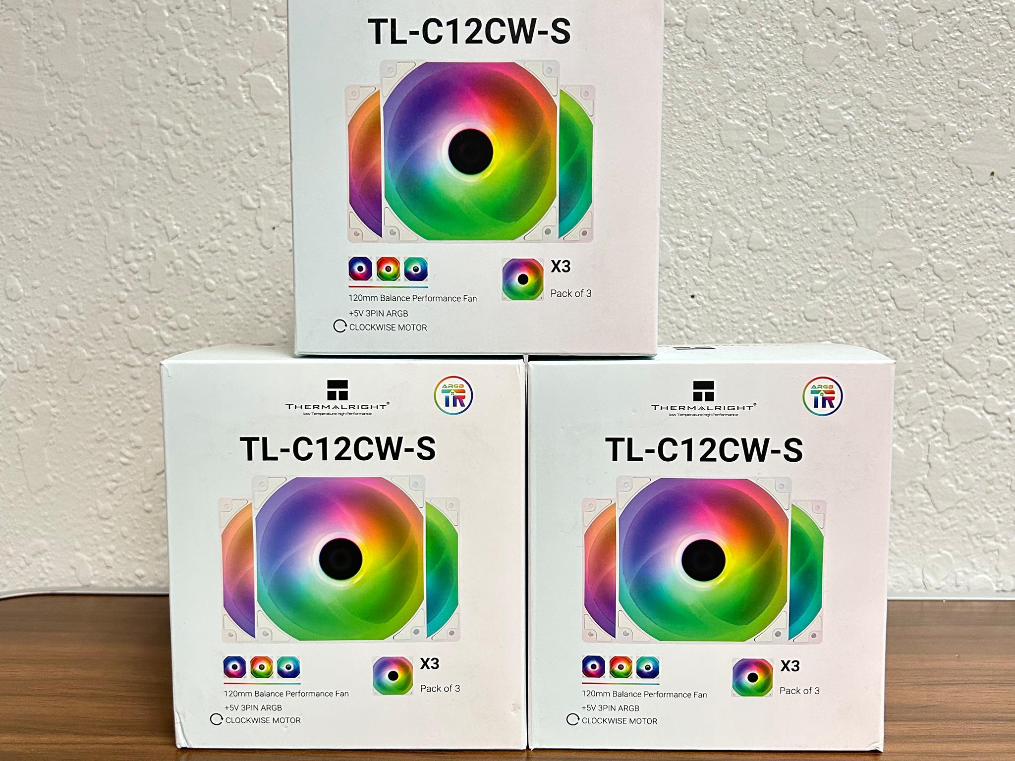 [New] Thermalright 120mm White ARGB 4Pin Case Fan