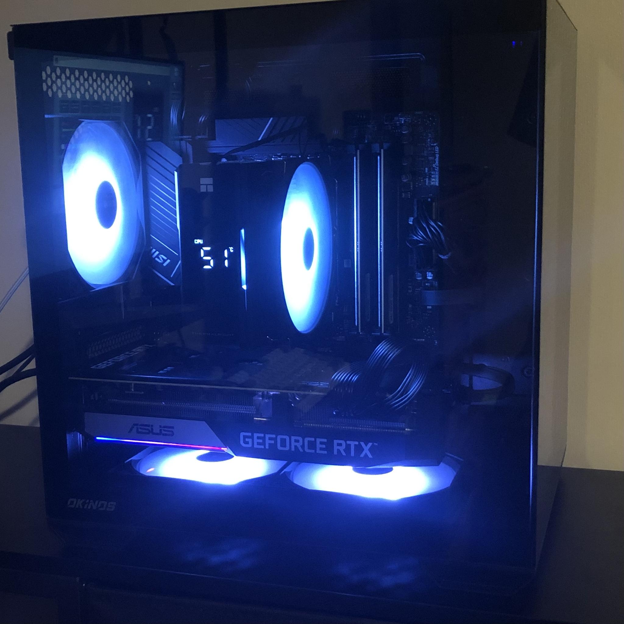 MINI BEAST COMPETITIVE GAMING PC with RTX 3070 + RYZEN 5 7500F | 32GB RAM