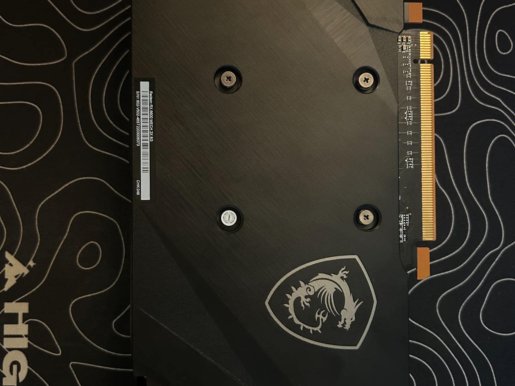 MSI Radeon RX 6600 MECH 2X OC 8GB GDDR6 Graphics Card