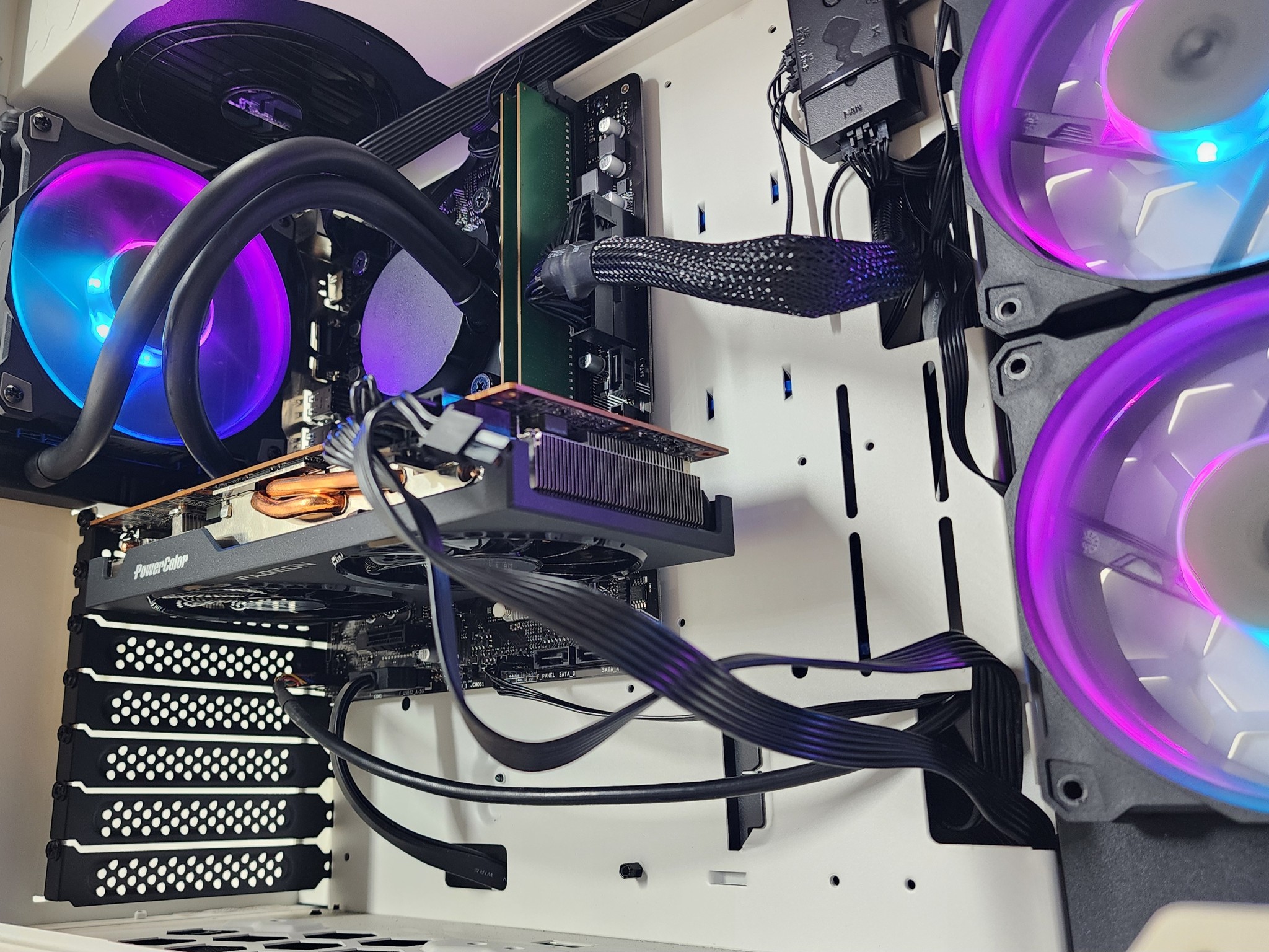 Gaming PC i5-11400F 16GB RAM 500GB SSD RX 6700 10GB Windows 11 Computer