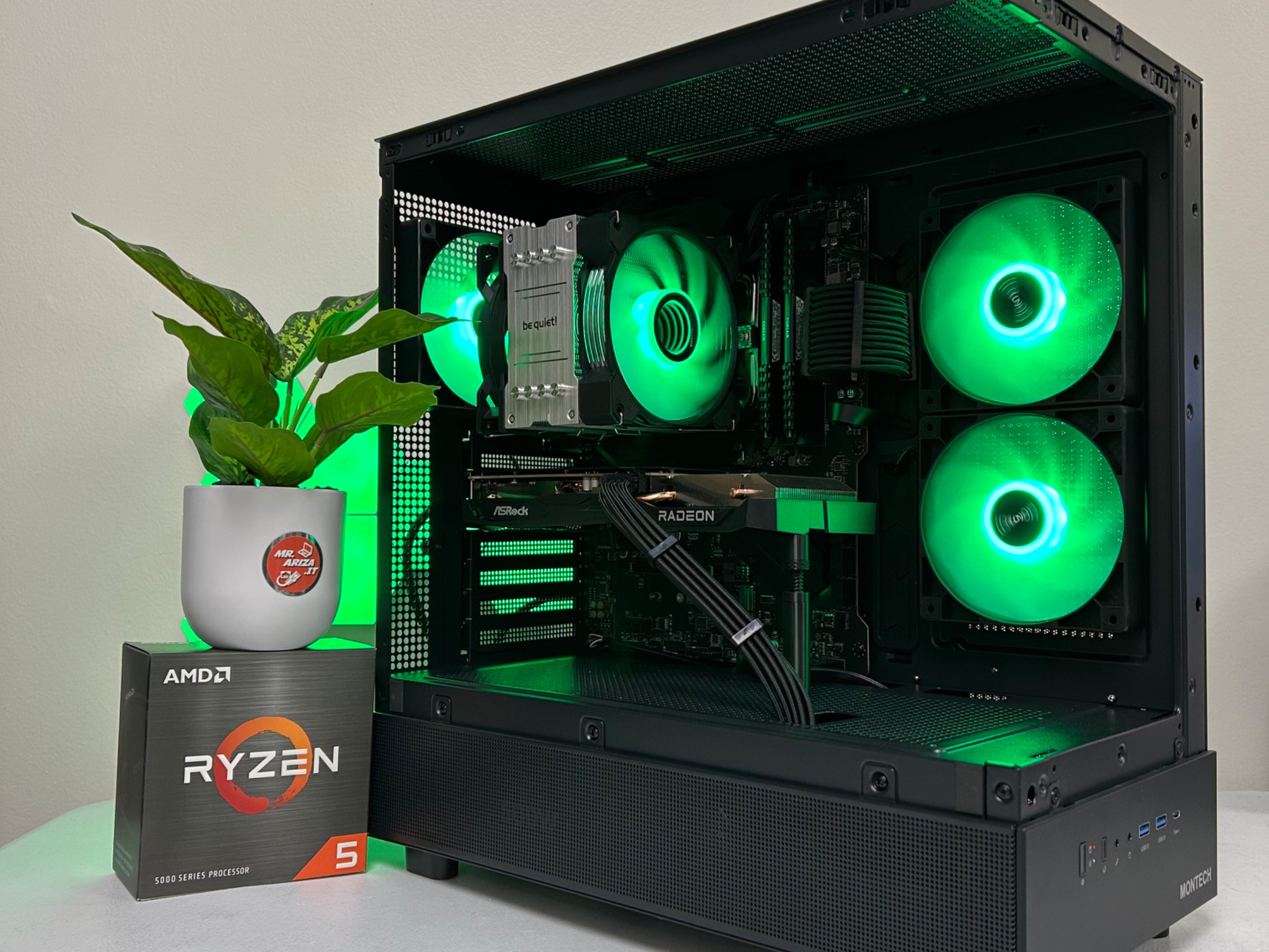 🎮 "Storm Ray RX6600" – Smooth 1080p Gaming in Style! 🌩️🖥️