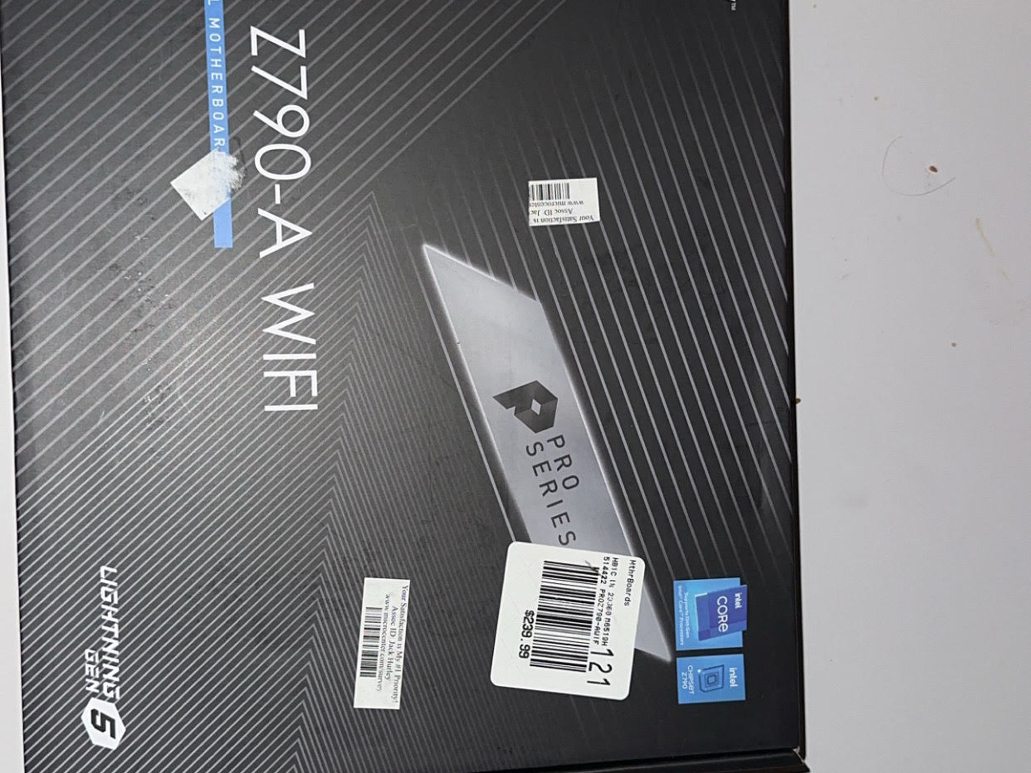 MSI Pro Z790-A Wifi with Intel i9 12900K 12th Gen
