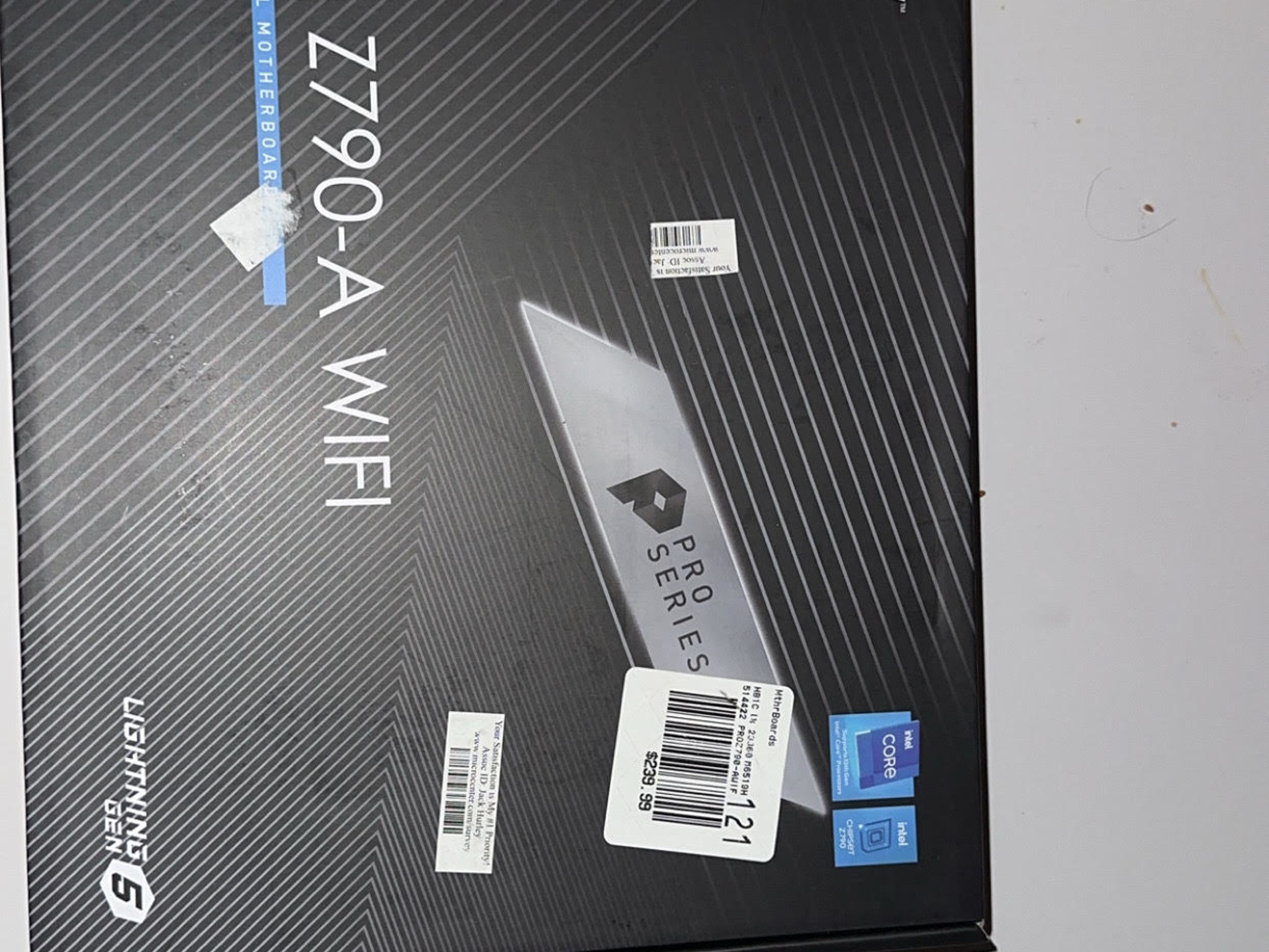 MSI Pro Z790-A Wifi with Intel i9 12900K 12th Gen