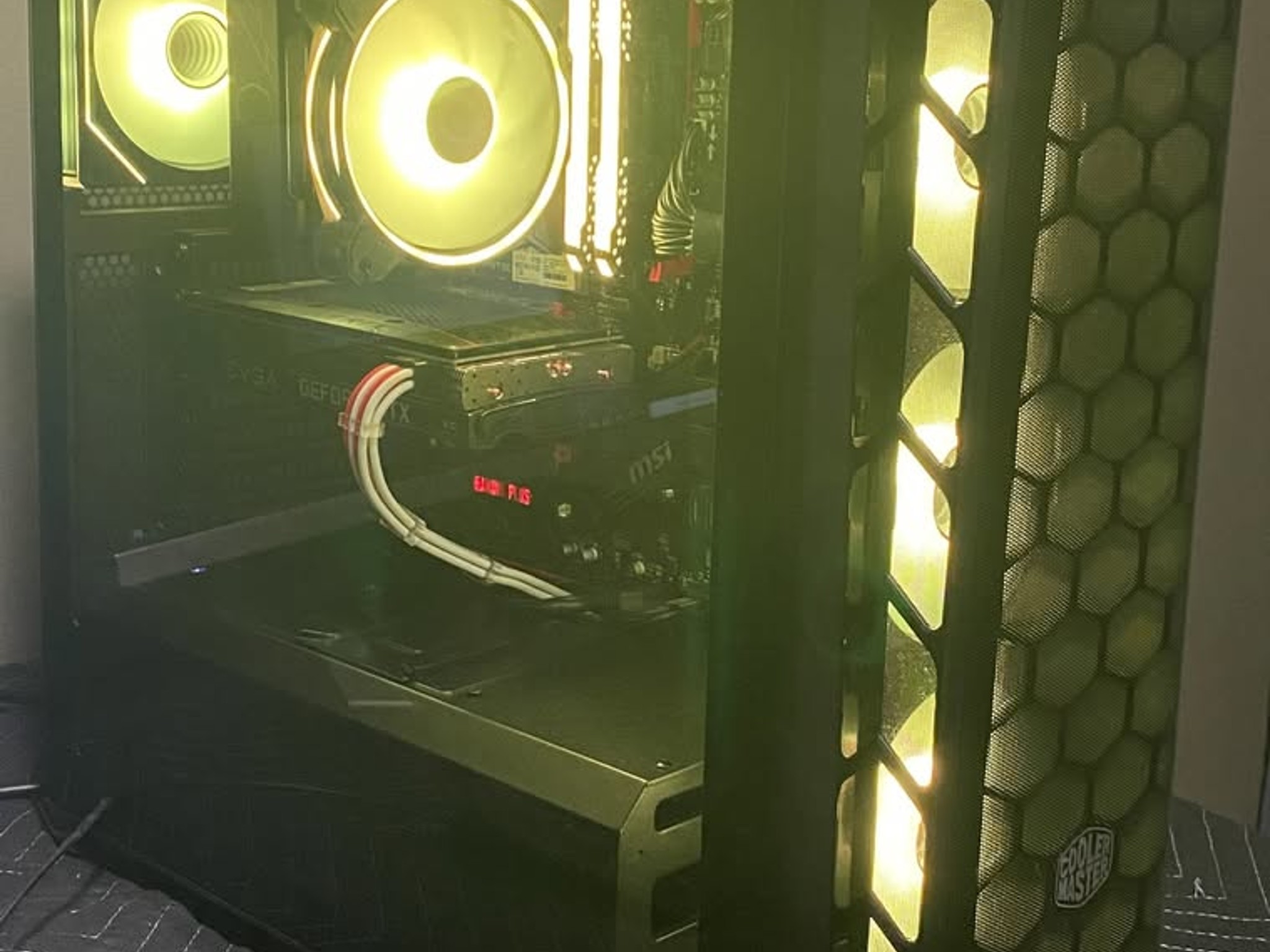 RGB AMD 3700X GeFORCE RTX 12gb 3060 1080/1440p Gaming PC.