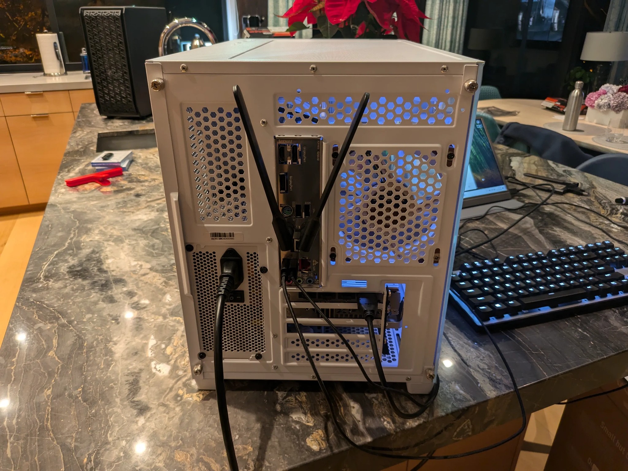 Whiteout Liquid Cooled Gaming PC - AMD Ryzen 5 7600X3D, AMD Radeon RX 7900XT, 32 GB DDR5, 4 TB