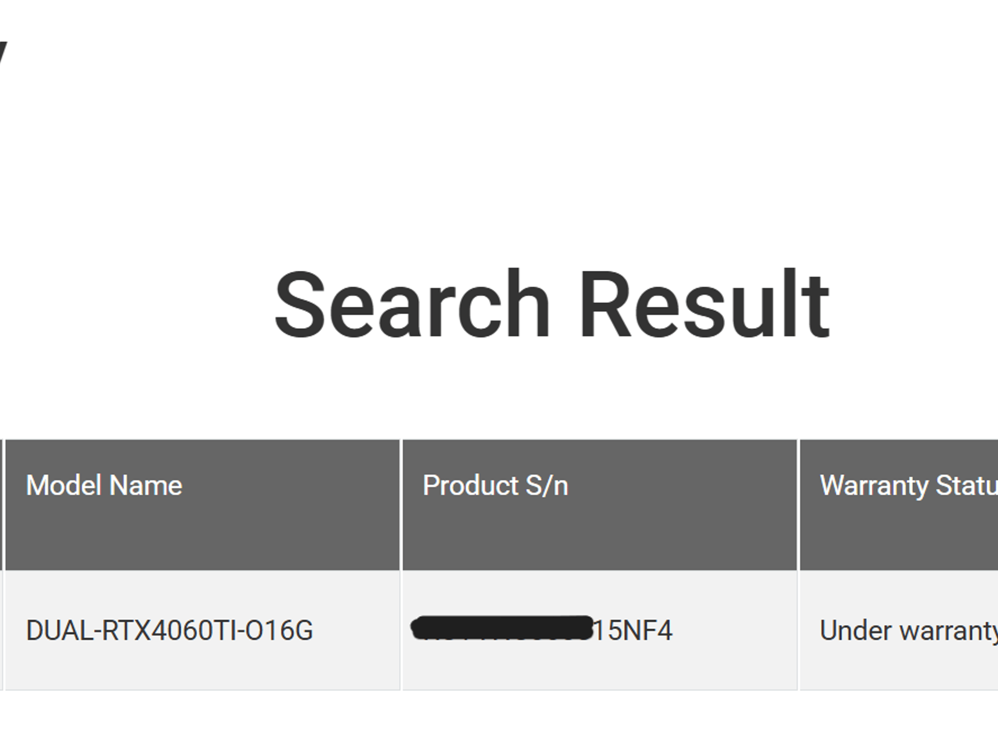 Asus DUAL OC GeForce RTX 4060 Ti 16GB GPU