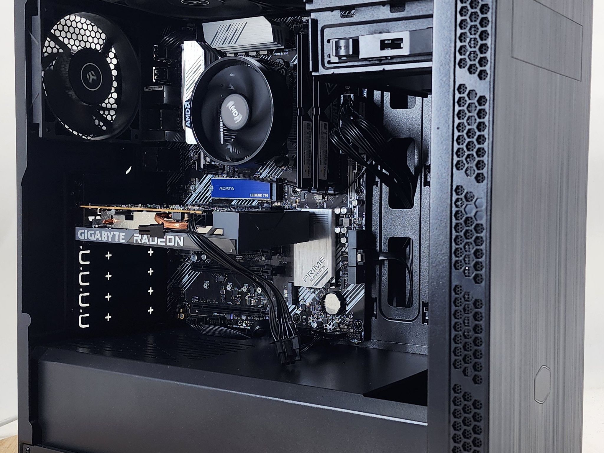 Gaming PC Ryzen 5 5500 16GB RAM 1TB SSD RX 6500 XT 4GB Windows 11 Computer