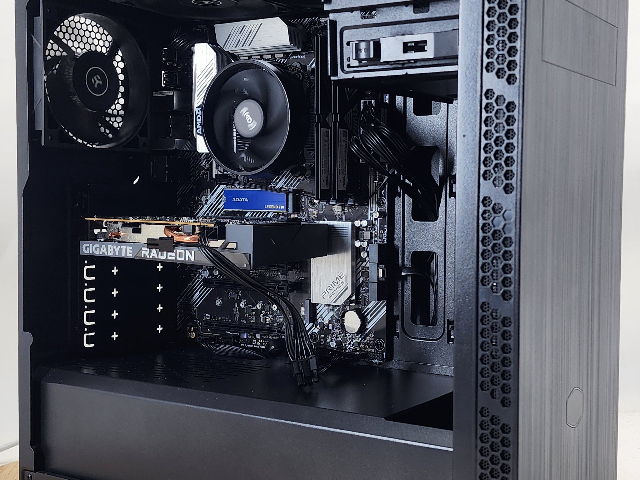 Gaming PC Ryzen 5 5500 16GB RAM 1TB SSD RX 6500 XT 4GB Windows 11 Computer