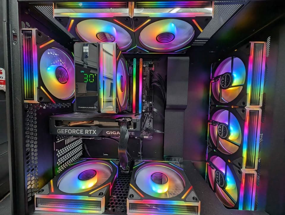 Intel i5-10400 + RTX 4060 Custom RGB Gaming PC