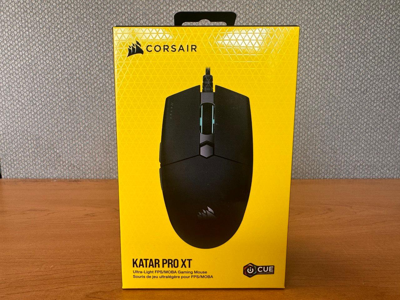 Corsair KATAR PRO XT Wired Ultra-Light FPS Gaming Mouse – 18,000 DPI – Symmetric