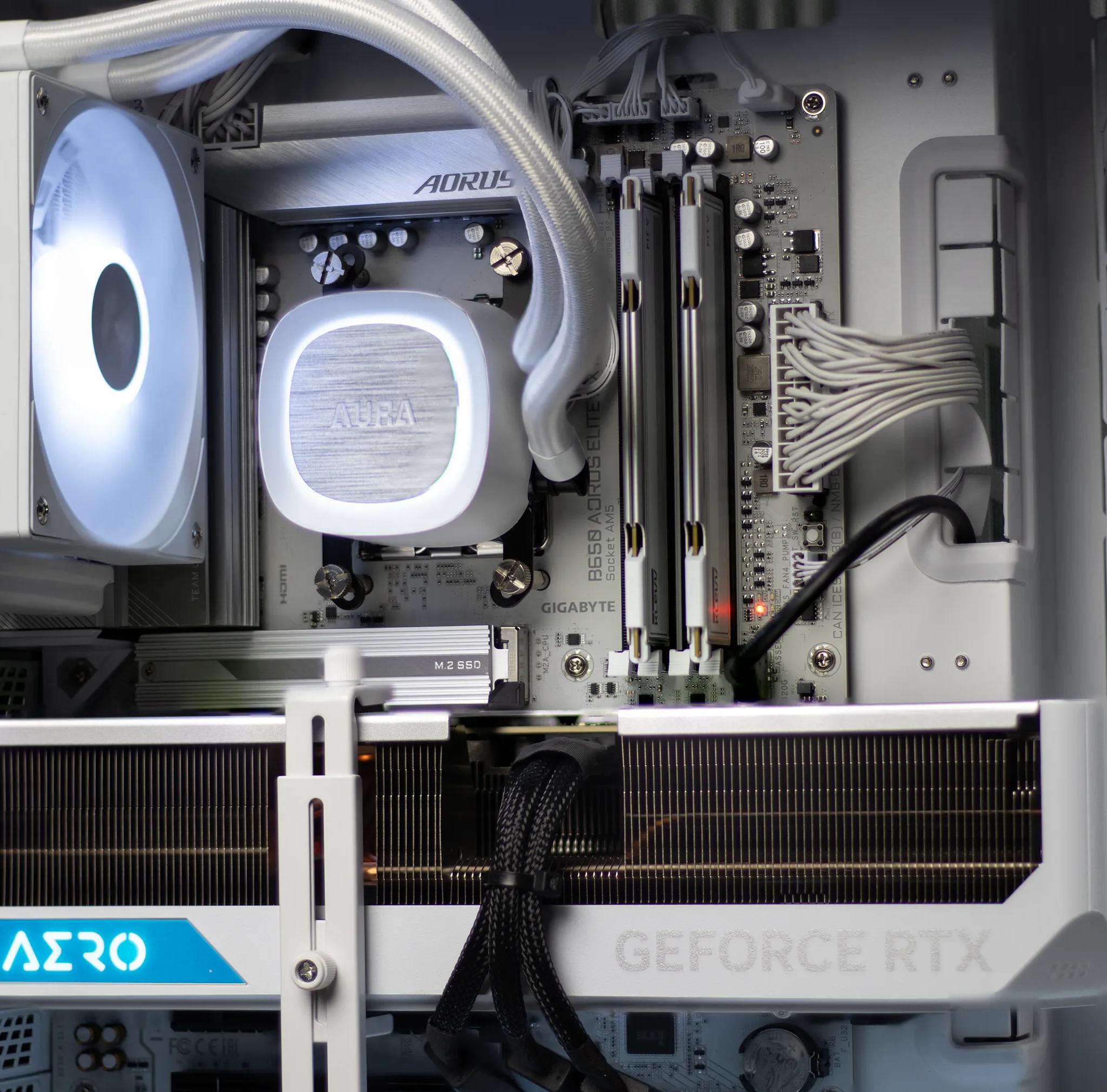“Platium” RTX 4080S Ryzen 7 7800X3D 32GB Windows 11 2TB Workstation Gaming PC
