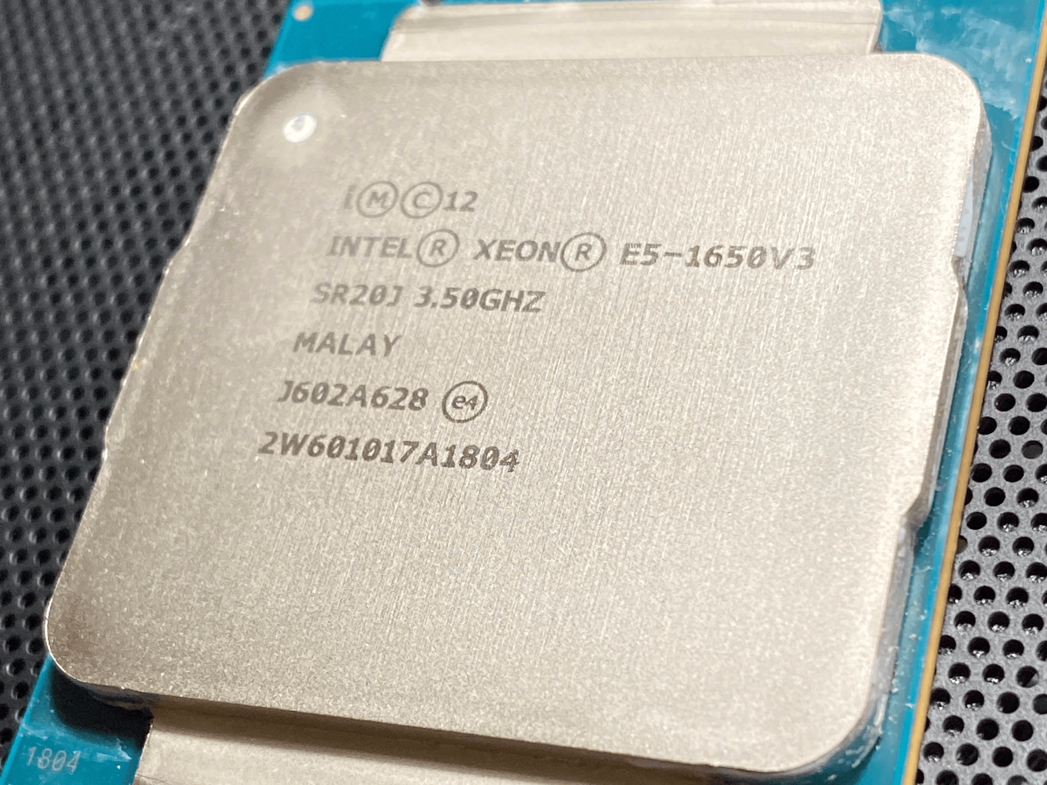 E5-1650 V3 LGA 2011-3, Pulled from Working System