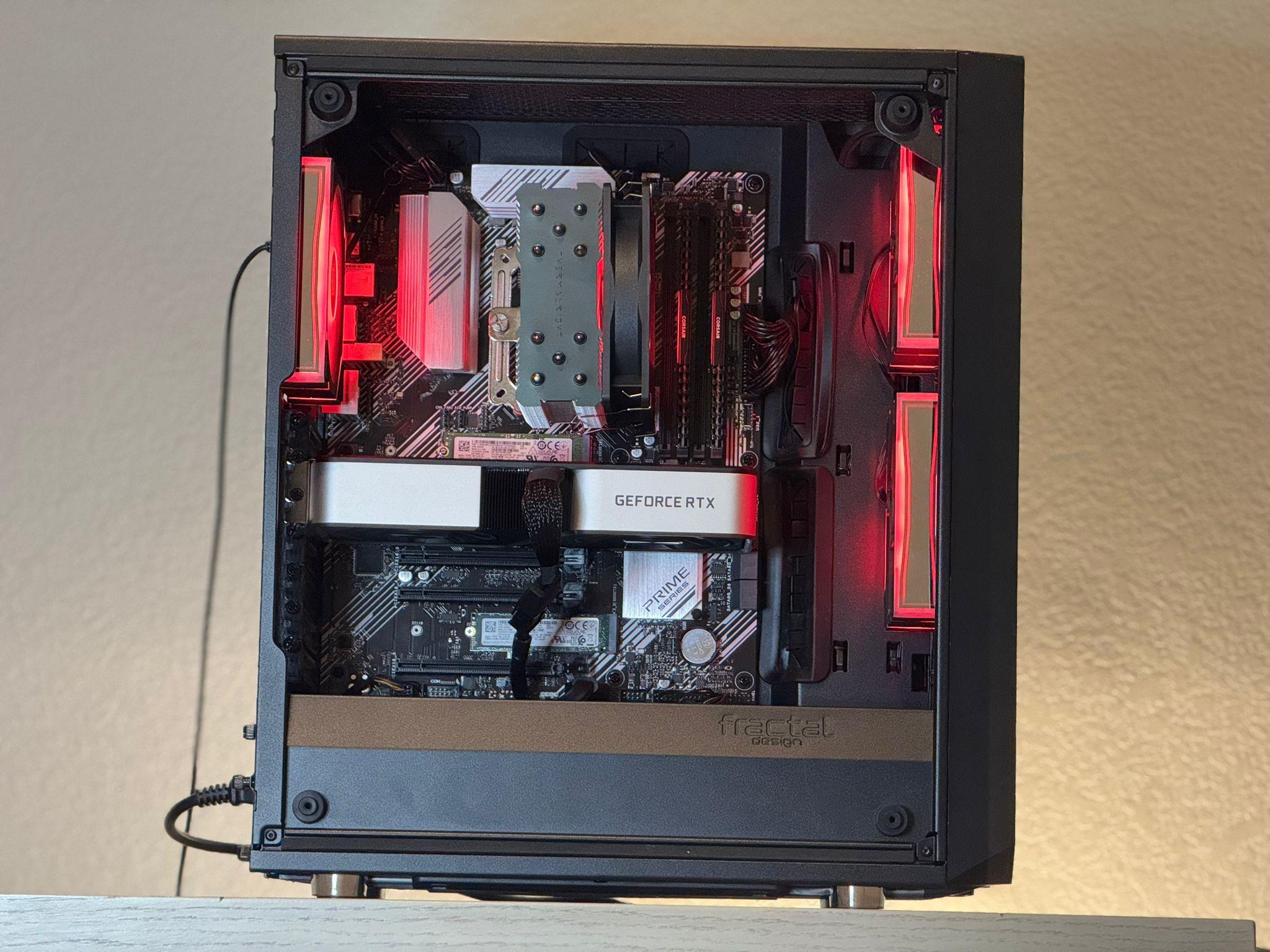 RTX 3060TI 8GB, RYZEN 5, 32GB DDR4 RAM, WIN 11, WIFI, Gaming PC
