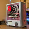 Entry Level White Gaming PC (Ryzen 5 2600 + RX 580) w/ WIFI