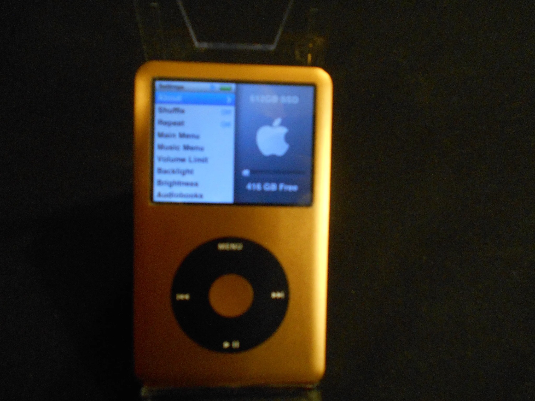 Ipod Classic 7th Gen 512gb SSD 3000mah Battery And Accessories