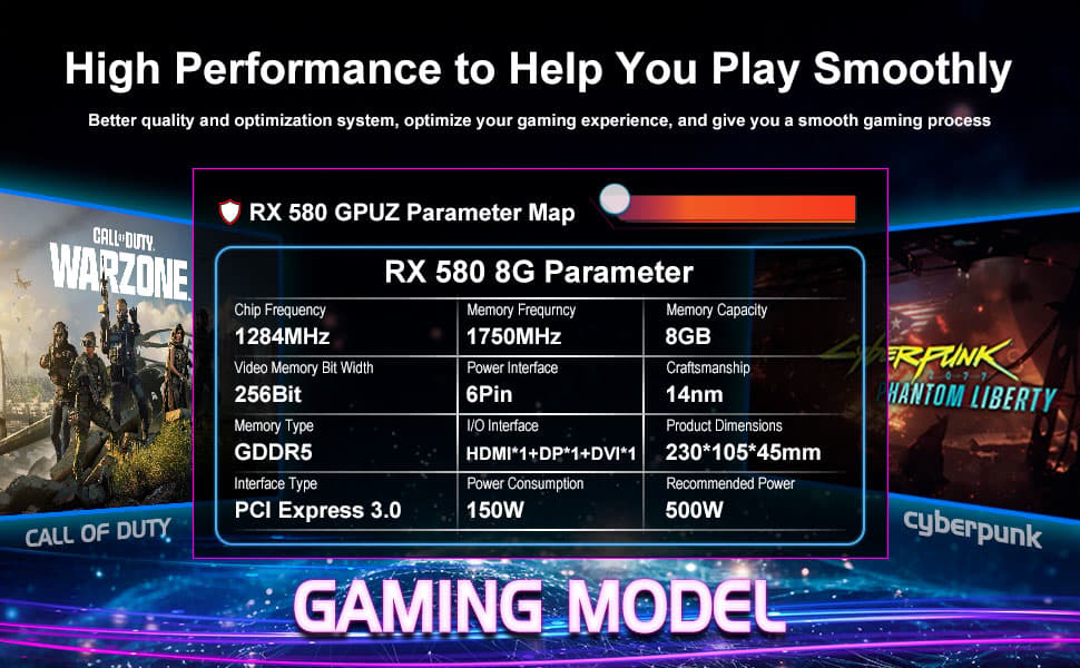 AMD RX 580 8GB GPU