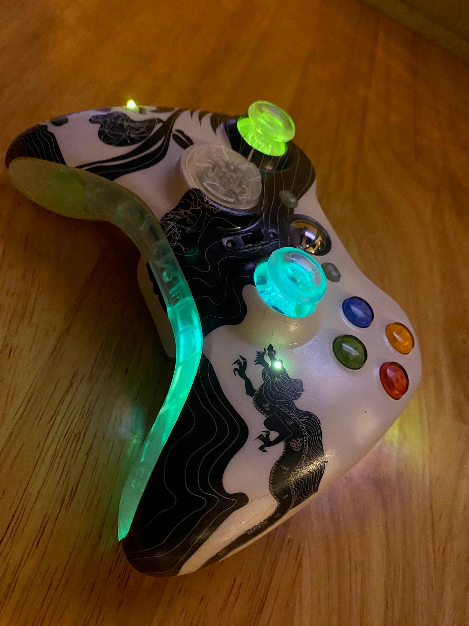 Custom Xbox 360 wireless controller | Hall effect | RGB LEDs | Dragon Age