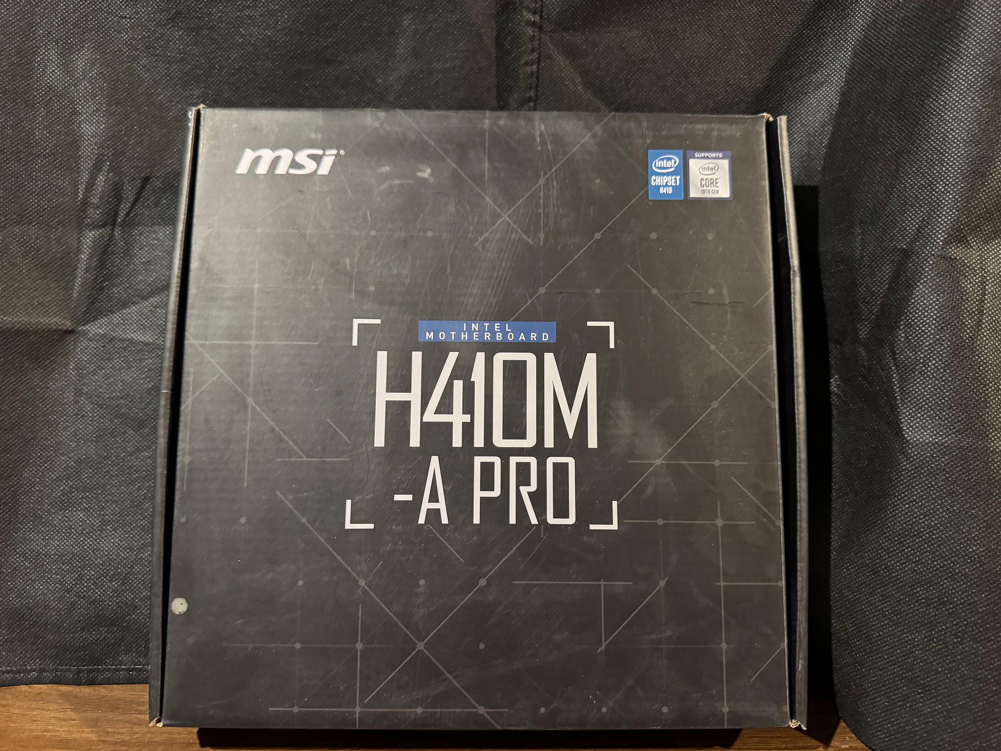 *BRAND NEW* MSI H410M-A PRO/H410M BOMBER Motherboard H410 LGA1200 DDR4 M-ATX