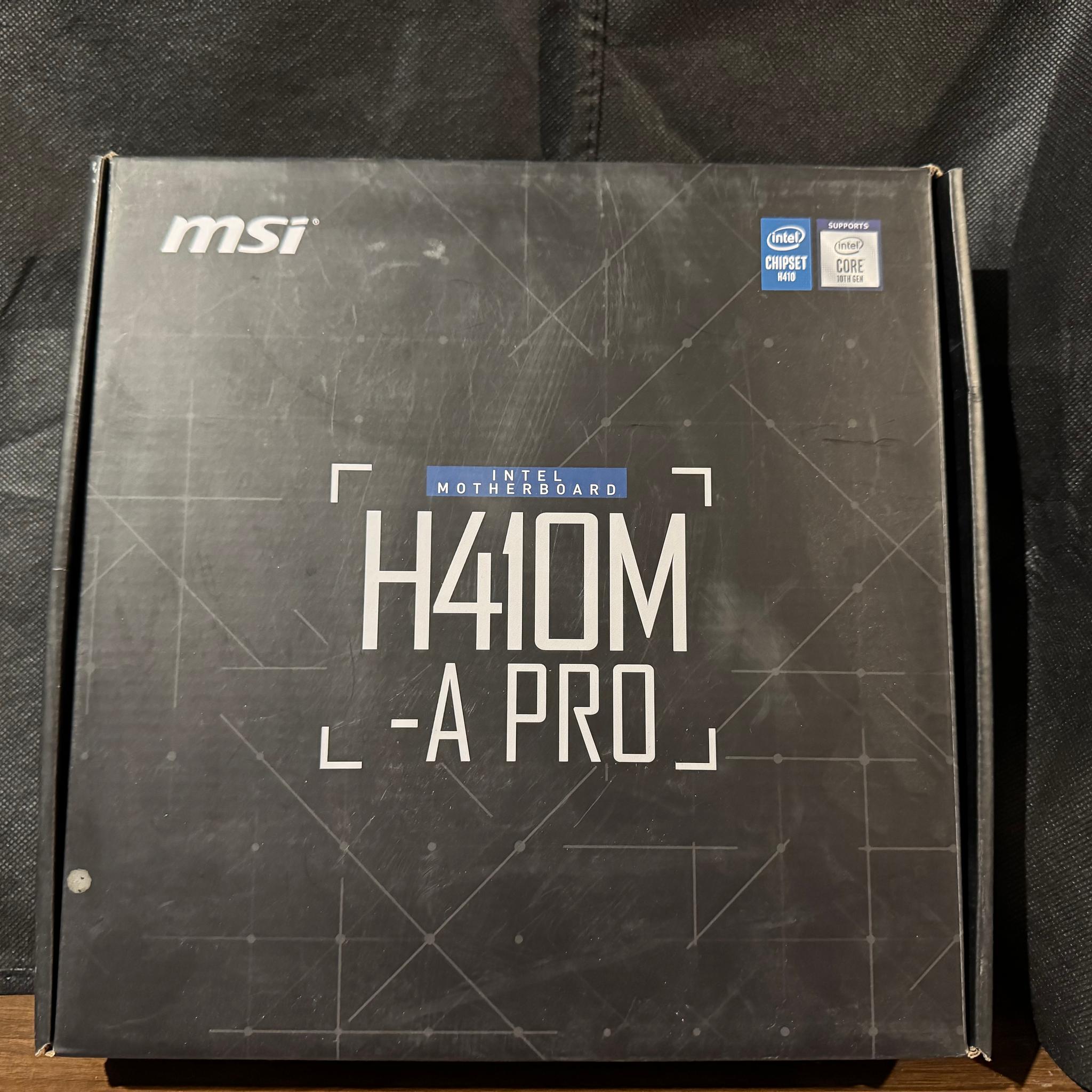 *BRAND NEW* MSI H410M-A PRO/H410M BOMBER Motherboard H410 LGA1200 DDR4 M-ATX