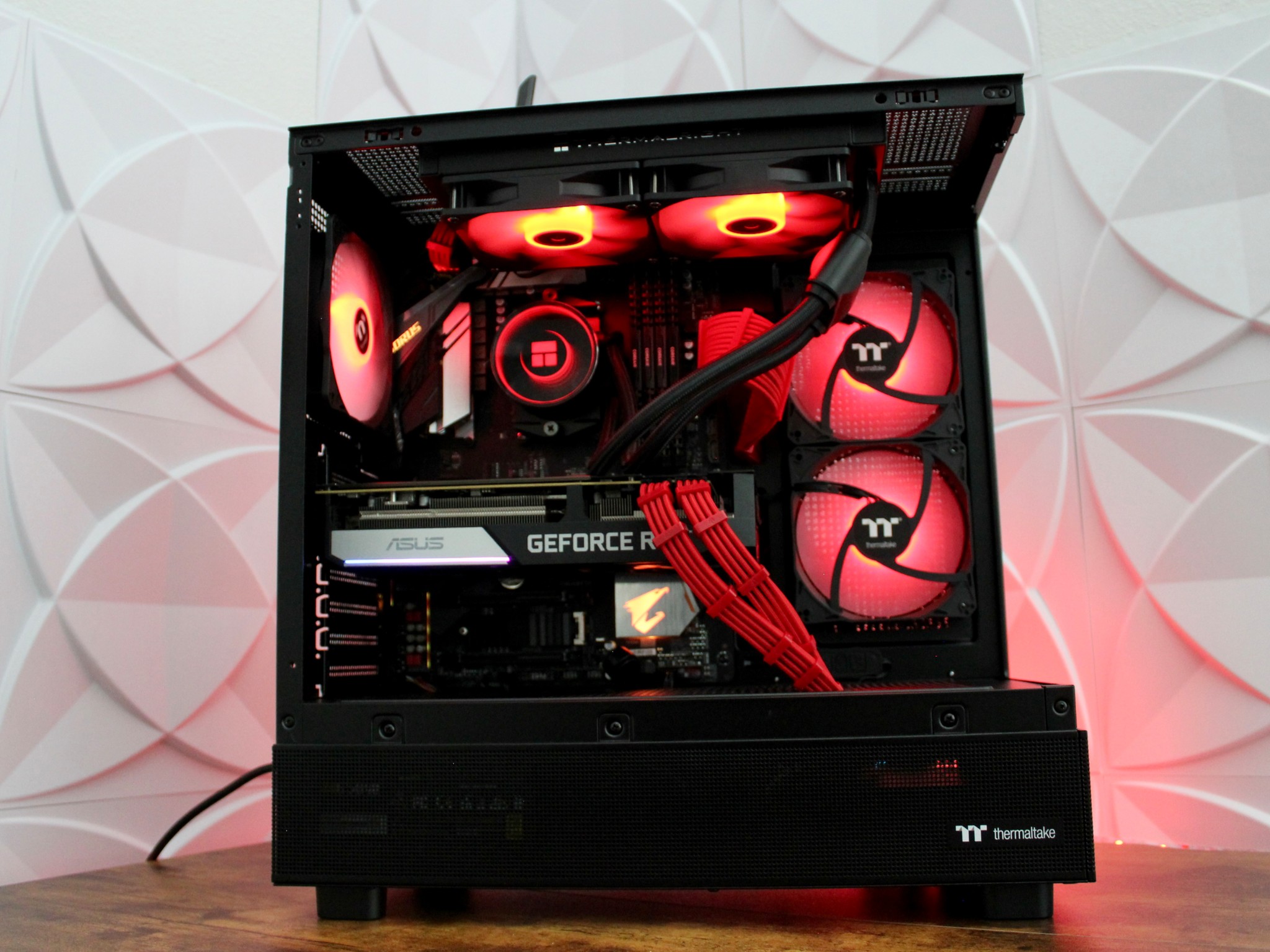 ⚫️ The Red Glass 🔴 Ryzen 7 5800X | RTX 3070 | 32GB DDR4 | 1TB M.2 | W11 + WiFi |