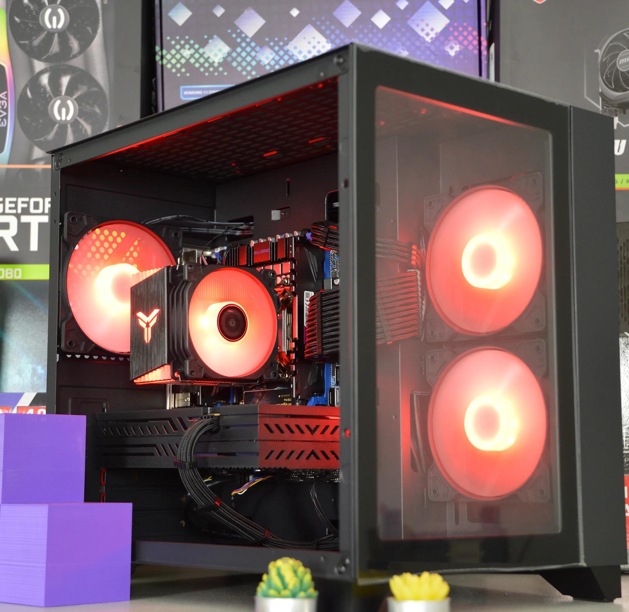 🟣⚫️| RX 580 8GB | INTEL XEON E5 2670 V3 | 16GB DDR4 RAM | 1TB NVME SSD | Royal Darkness |