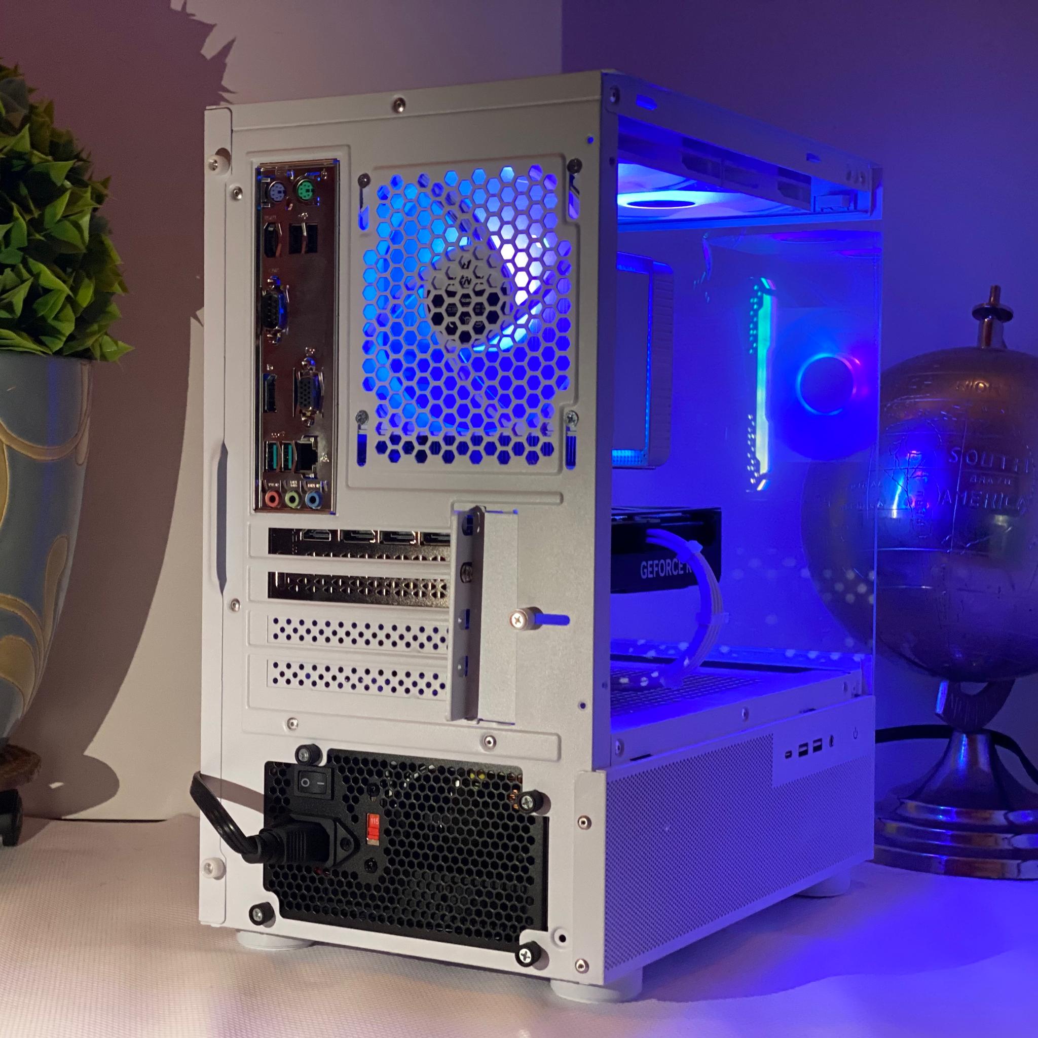 M-ATX/1440p Gaming PC⚪️ RTX 4070⚪️ Intel 13th Gen@4.6GHz⚪️ 32GB RAM⚪️ 1.5TB NVMe/SSD⚪️ Windows 11
