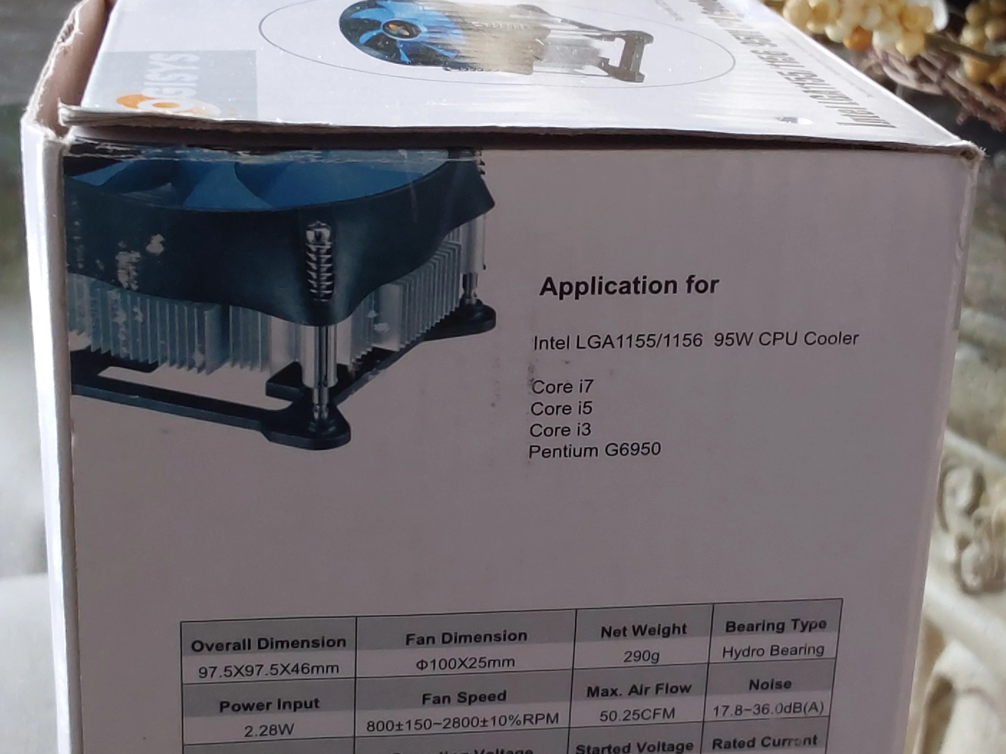 Logisys Deepcool THETA 15 Intel Core Socket 1150/1155/1156 CPU Cooler with 4-Pin PWM Connector