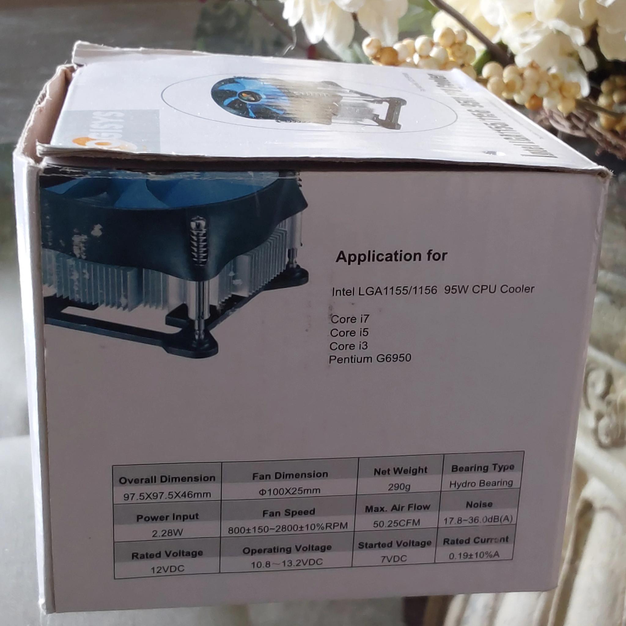 Logisys Deepcool THETA 15 Intel Core Socket 1150/1155/1156 CPU Cooler with 4-Pin PWM Connector